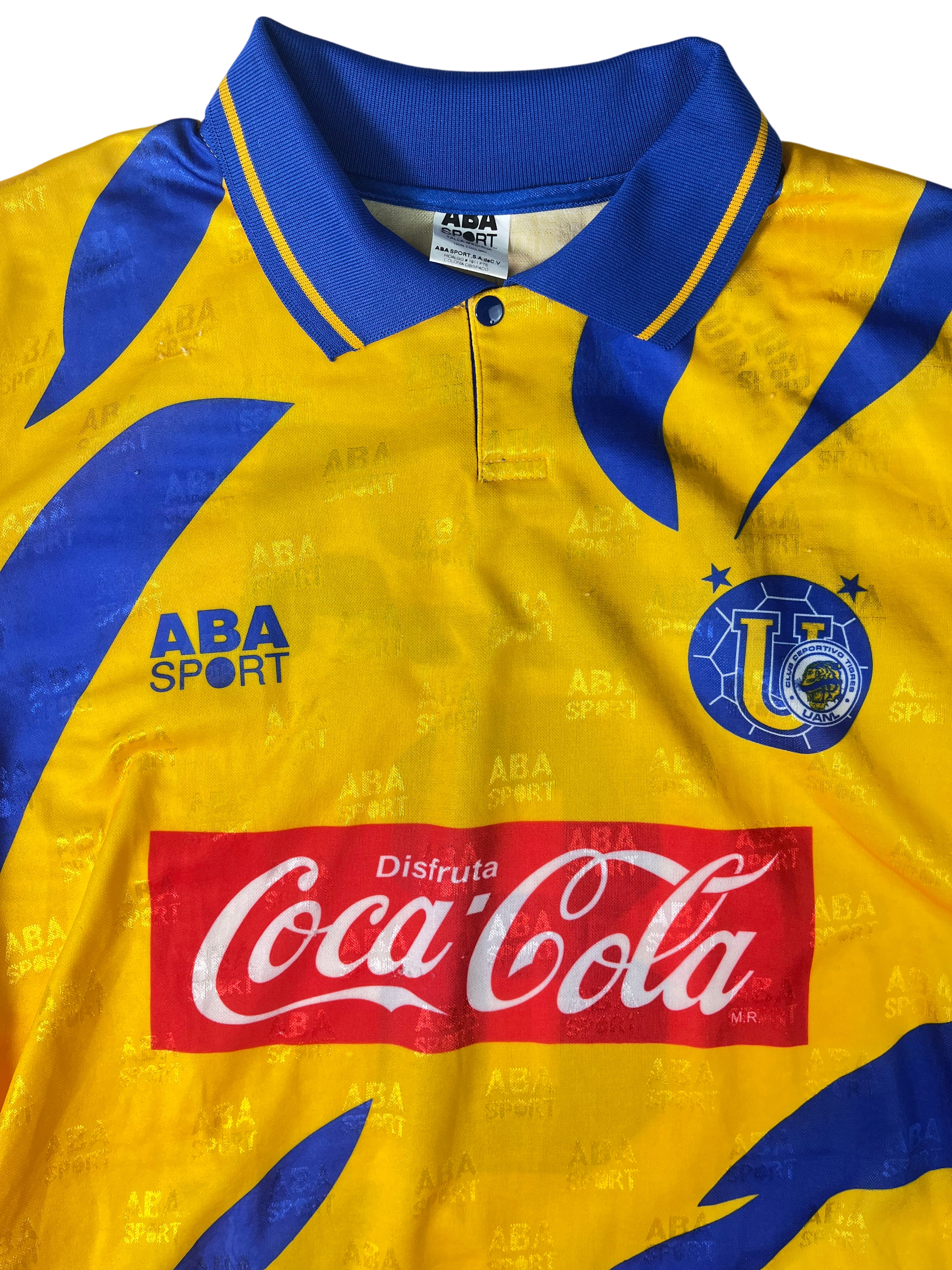 Jersey Tigres Local 1995 1996 Utilería José Manuel "Chepo" de la Torre (M)