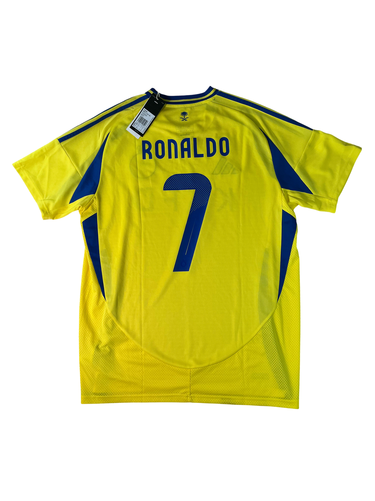 Jersey Al Nassr Local 2024 2025 Cristiano Ronaldo *C/Etiquetas* (XL)