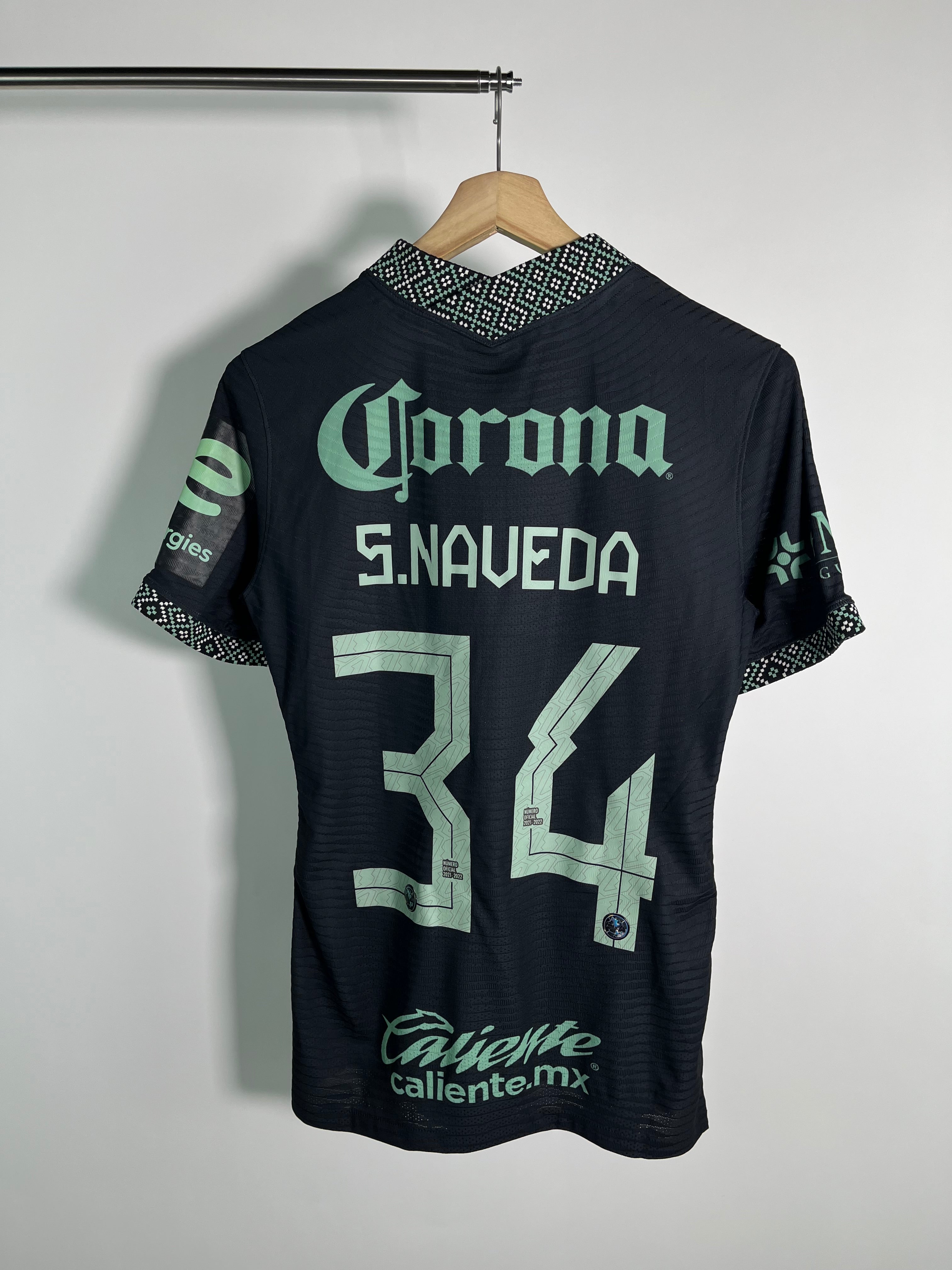 Jersey Club America Tercera 2021 2022 Utilería Santiago Naveda (M)