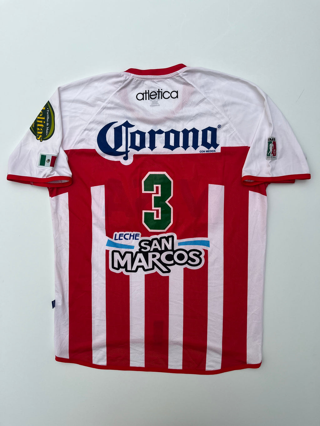 Jersey Necaxa Local 2006 2007 Match Worn Joaquín Beltran (XL)