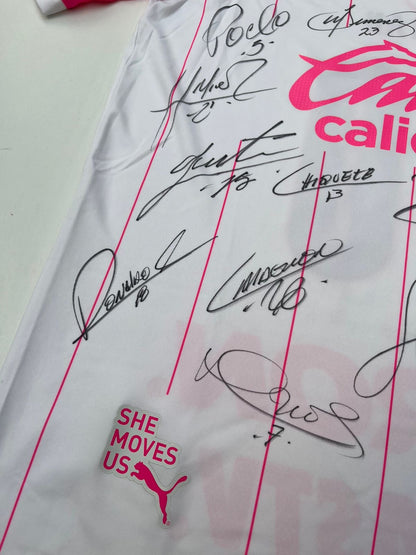 Jersey Chivas Pink Project 2021 2022 Autografiado Match Worn Fernando Beltrán (L)