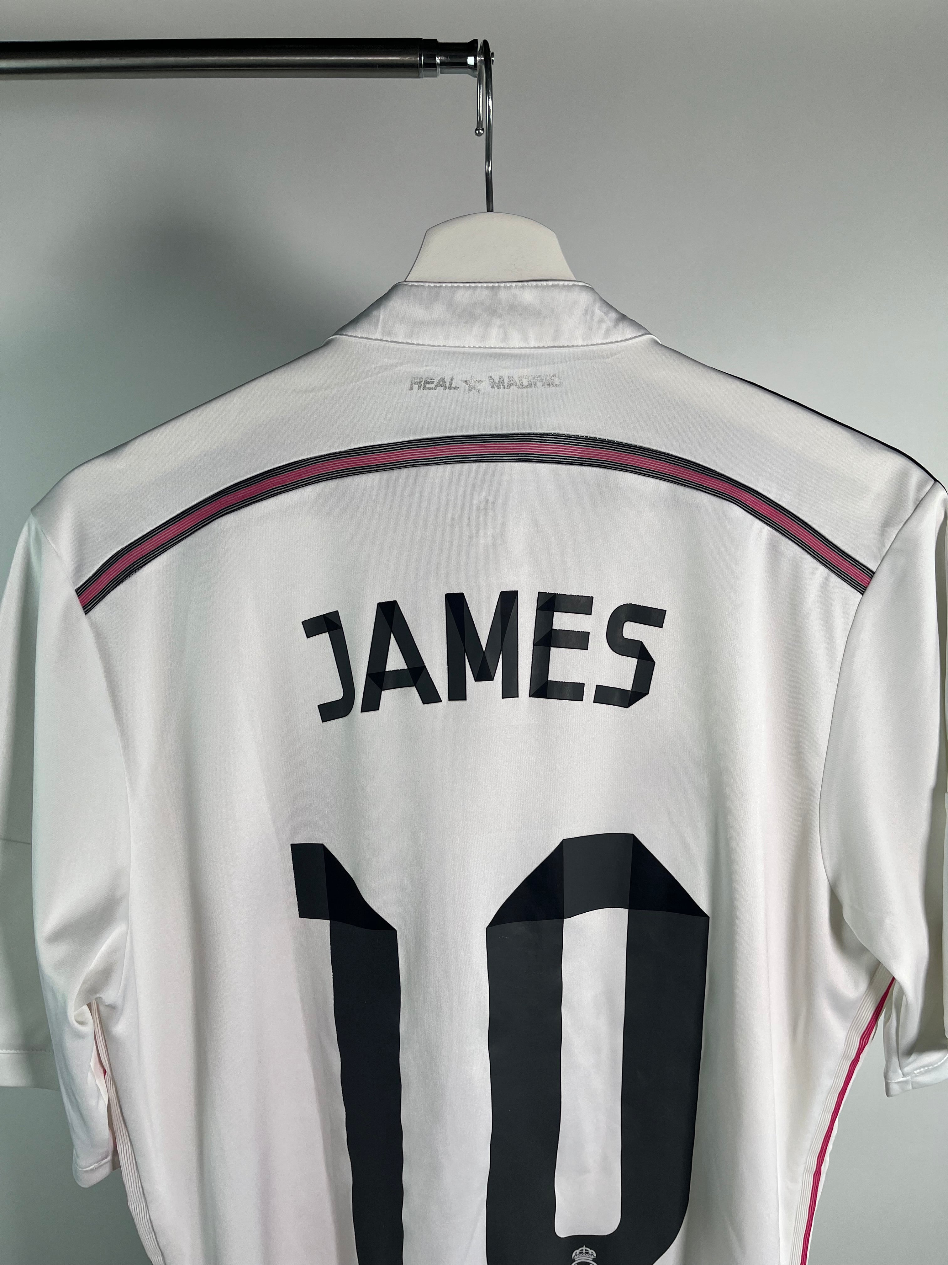 Jersey Real Madrid Local 2014 2015 James Rodríguez (M)
