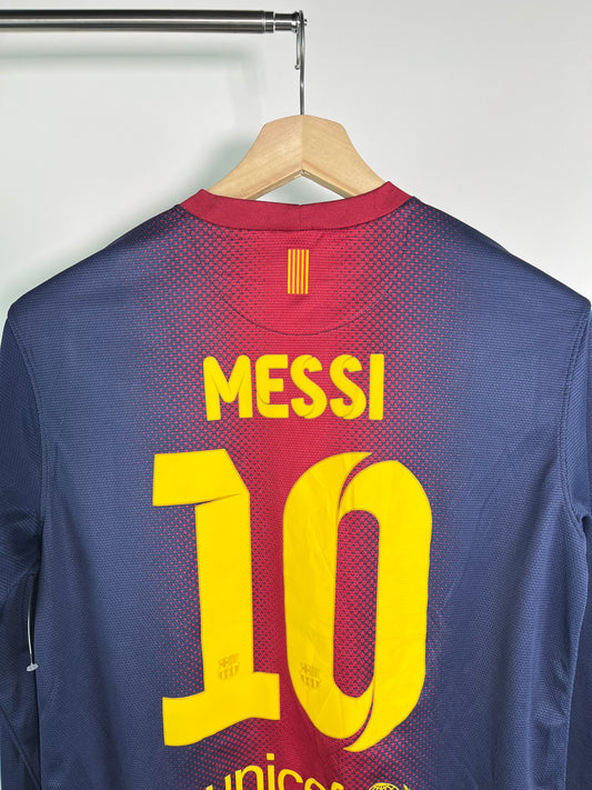 Jersey Barcelona Local 2012 2013 Manga Larga Lionel Messi (M)