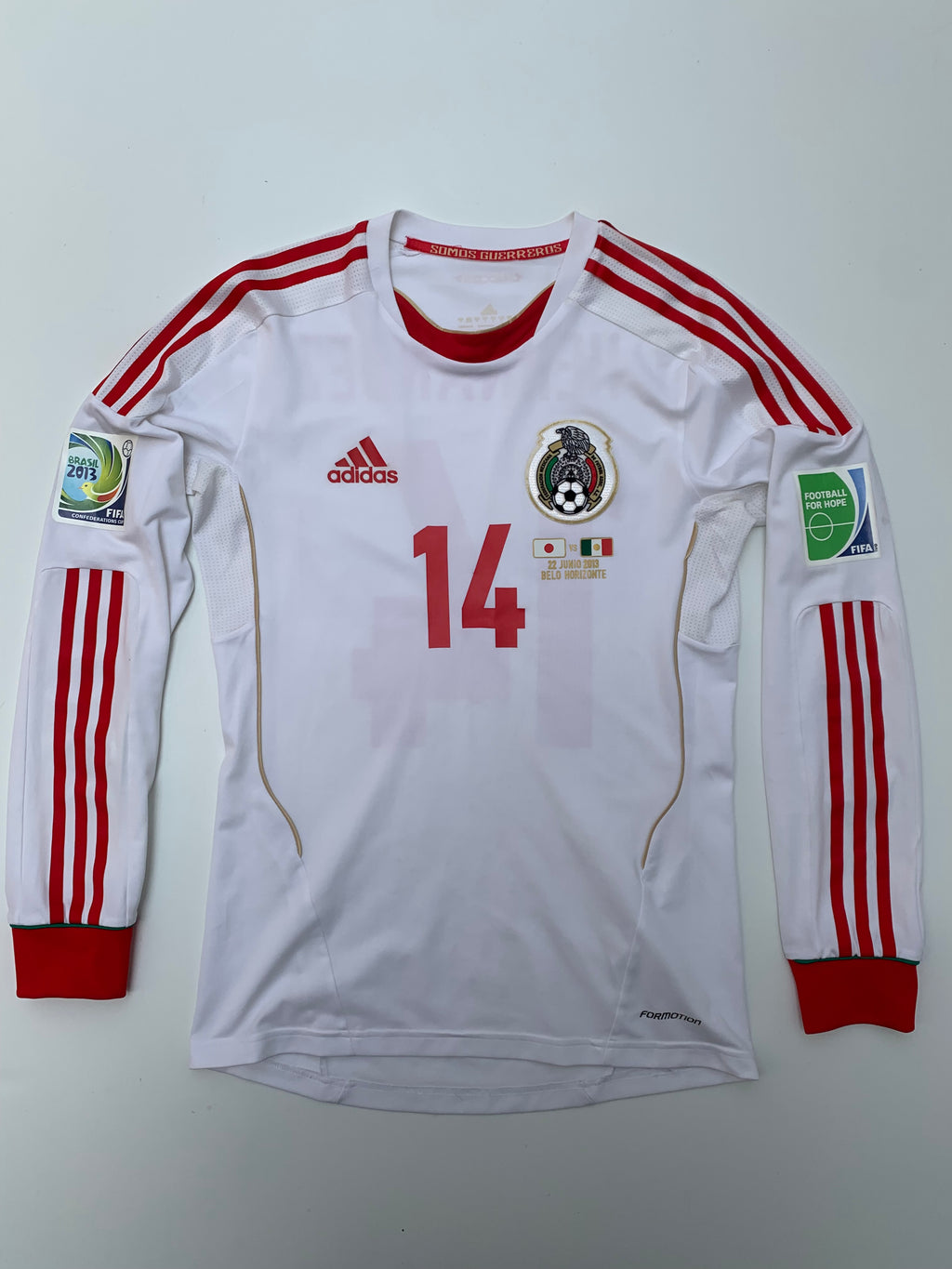 Jersey México Visita 2013 2014*Formotion*Manga Larga Javier Hernández (S)