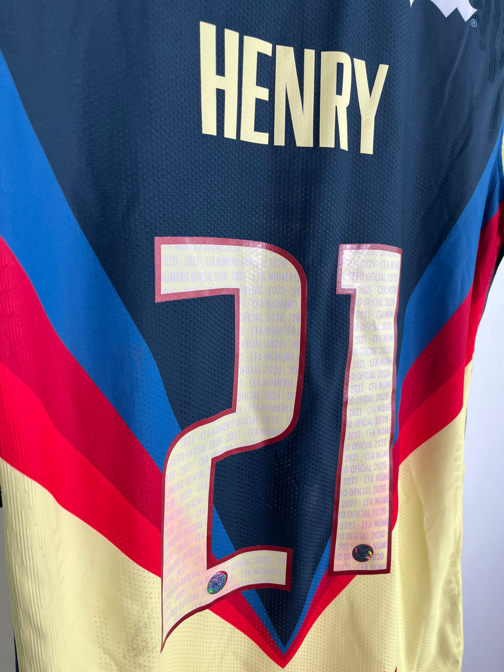 Jersey Club América Local 2020 2021 Versión Jugador *C/Etiquetas* Henry Martín (S)