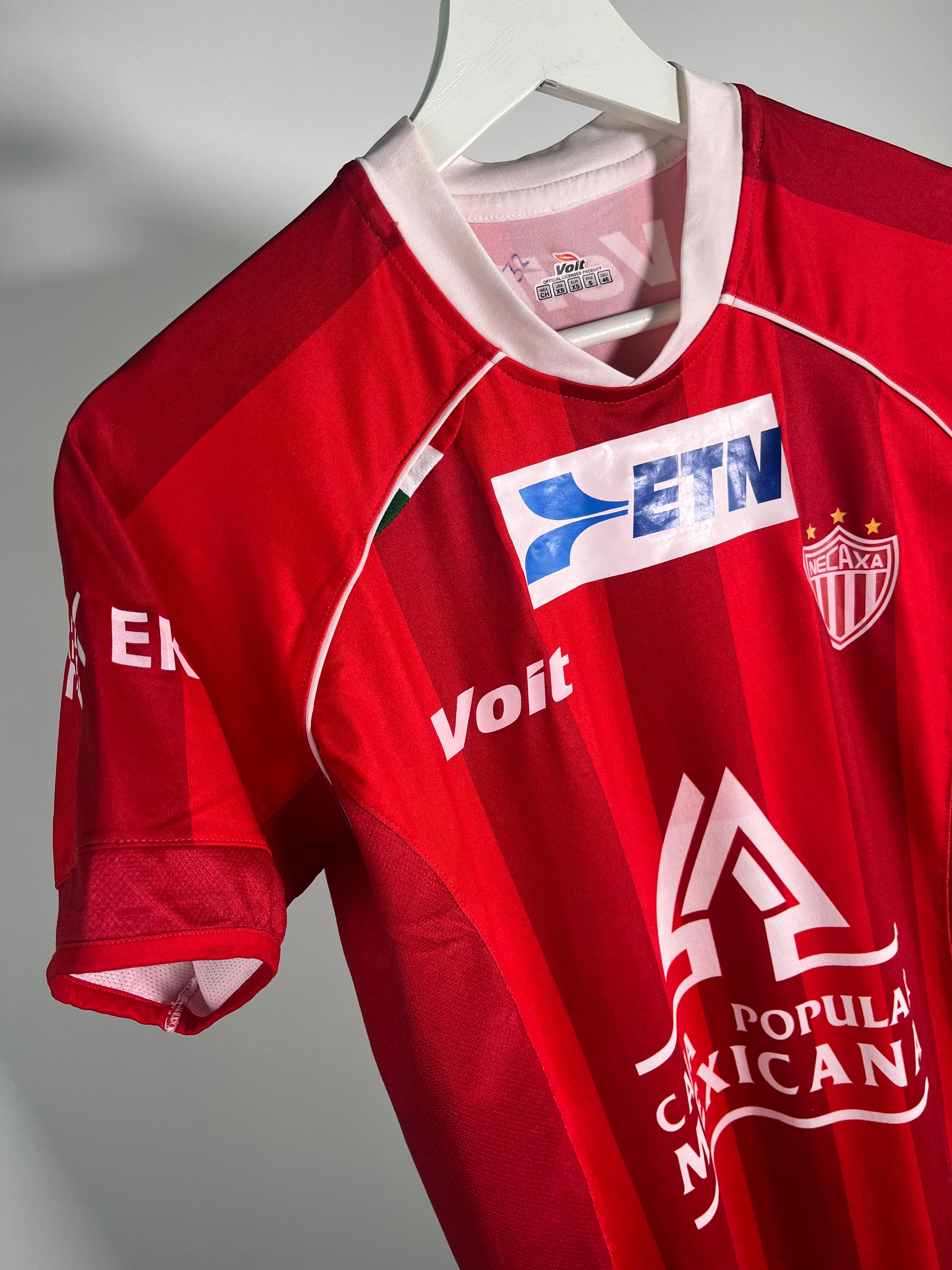 Jersey Necaxa Visita 2009 2010 Utilería Luis Valdés (XS)