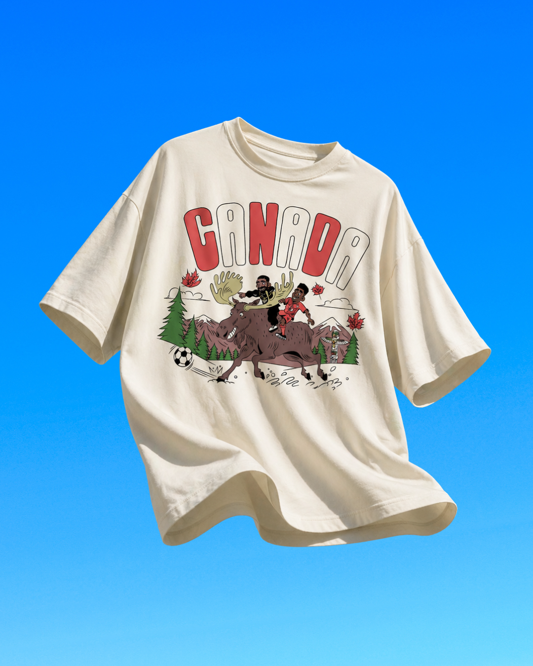 Playera Merch Canadá x El Jugador Número 12 (Múltiples Tallas)