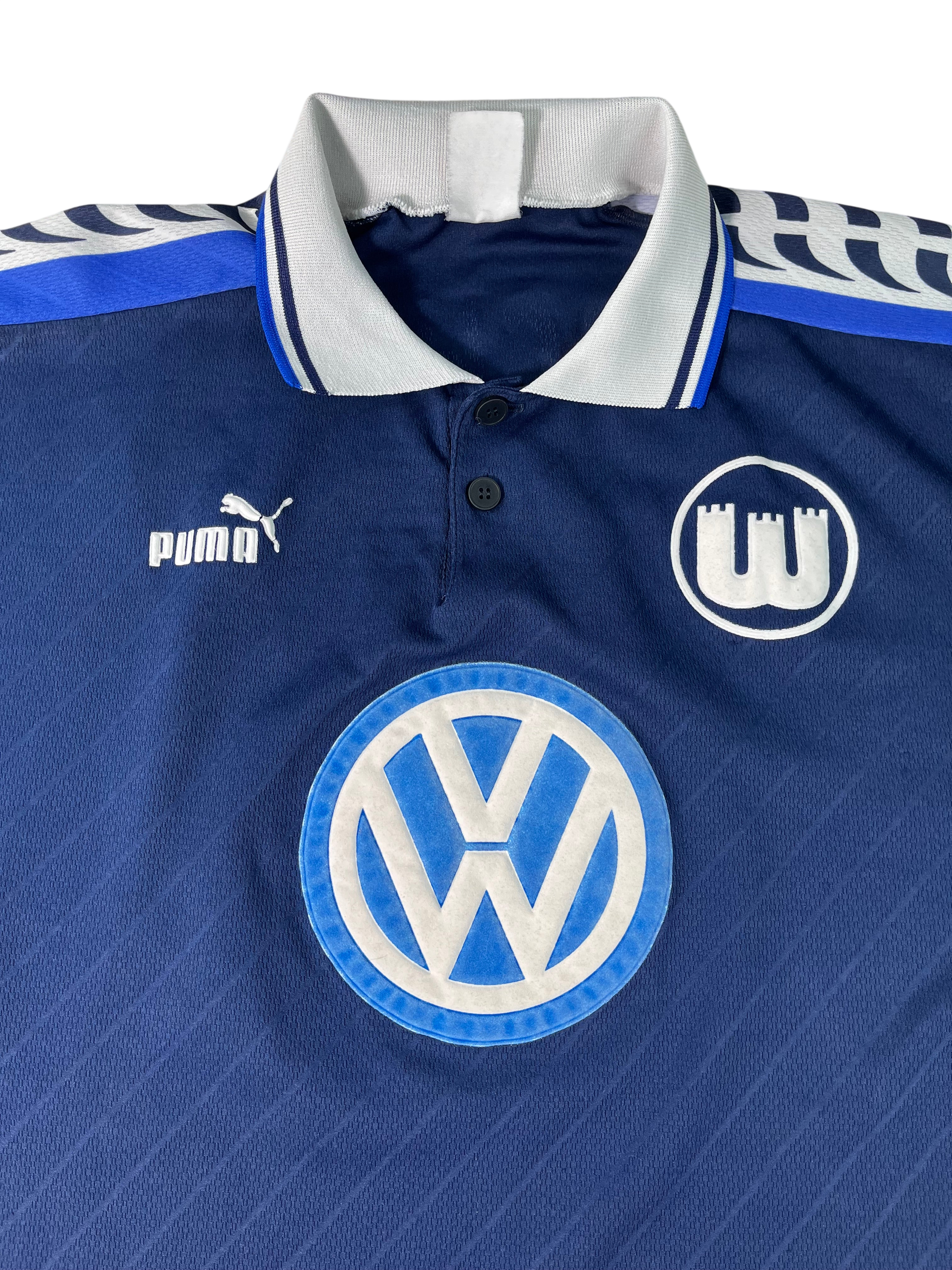 Jersey Wolfsburgo Tercera 1997 1998 Utilería Peter Kleeschatzky (L)