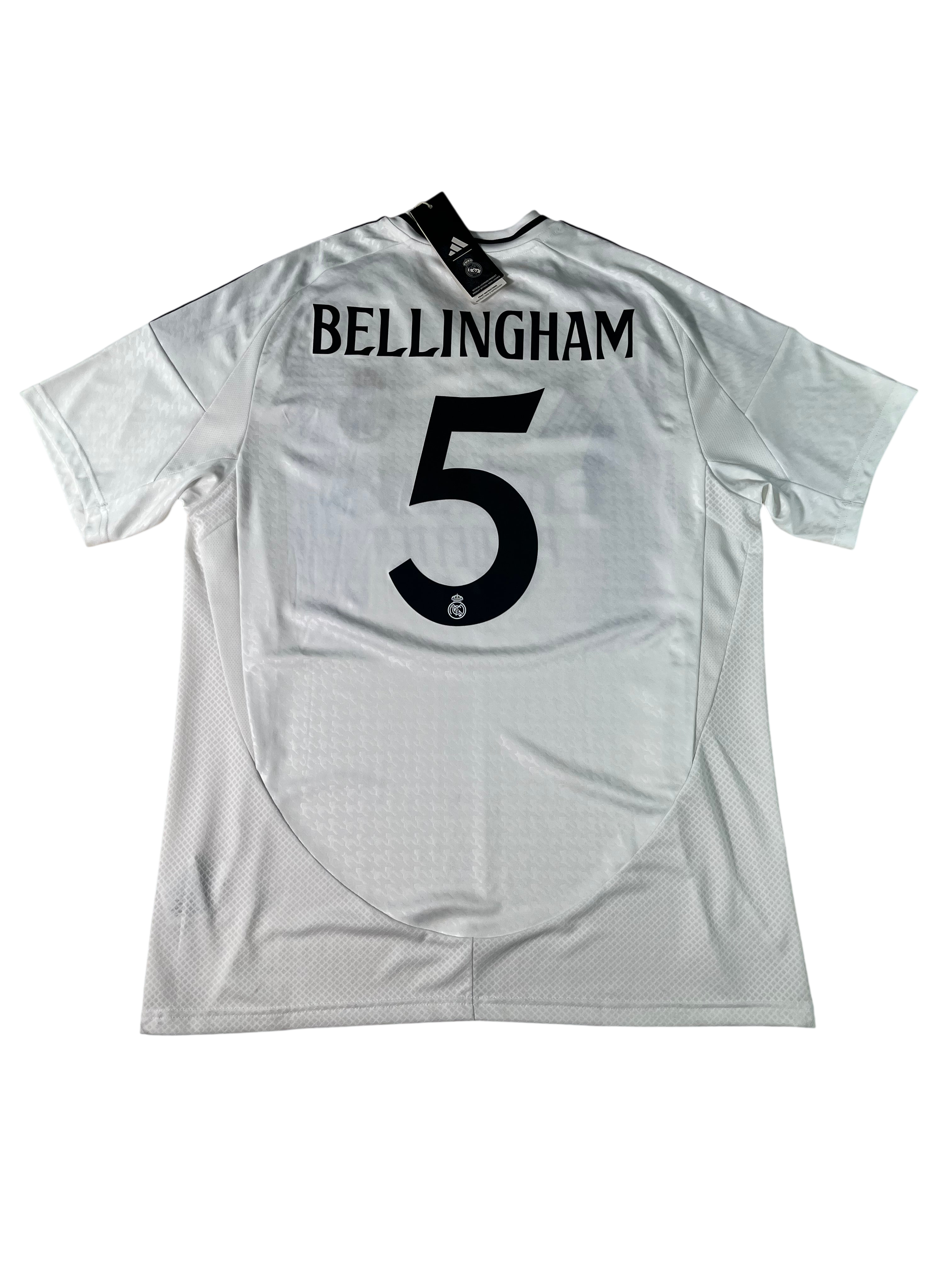 Jersey Real Madrid Local 2024 2025 *C/Etiquetas* Jude Bellingham (L)