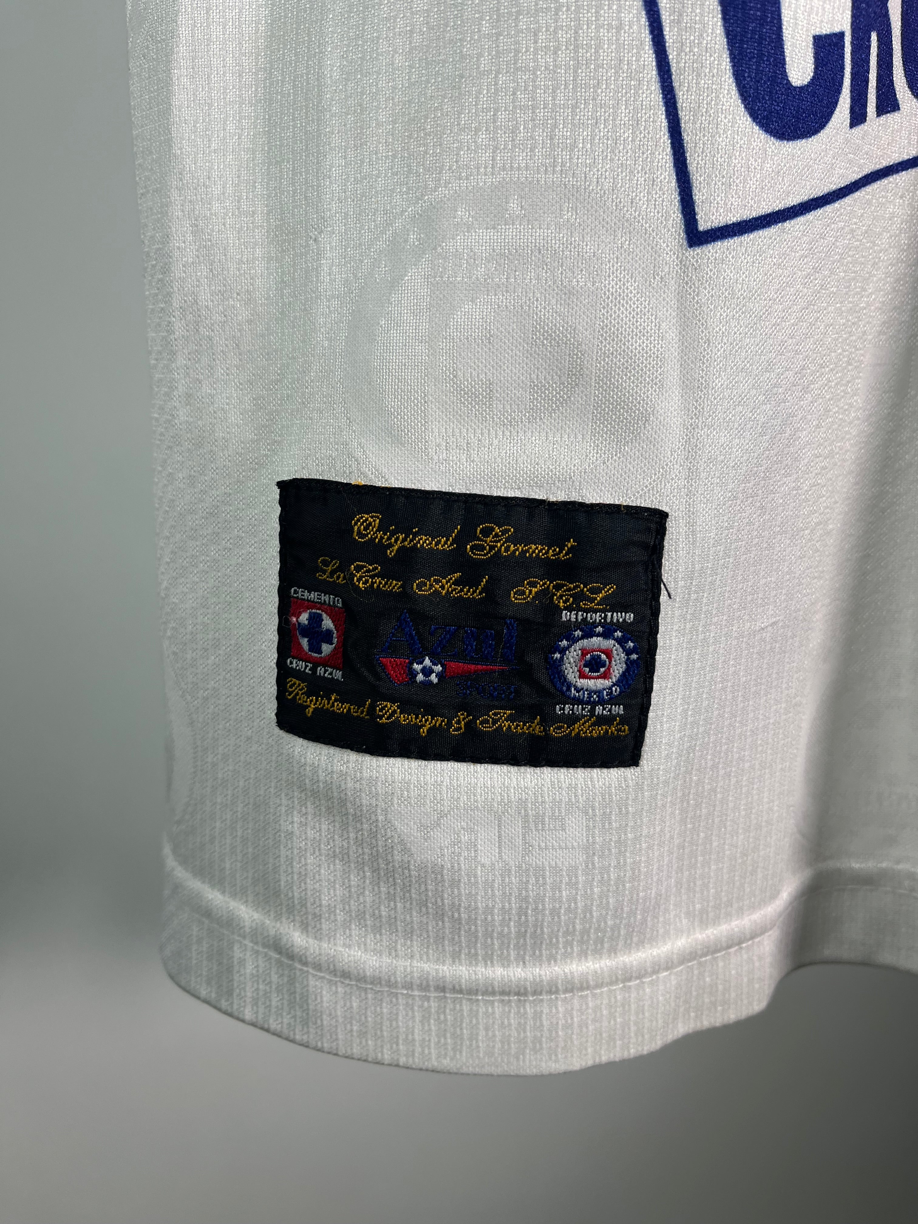 Jersey Cruz Azul Visita 1999 2000 Carlos Hermosillo (S)