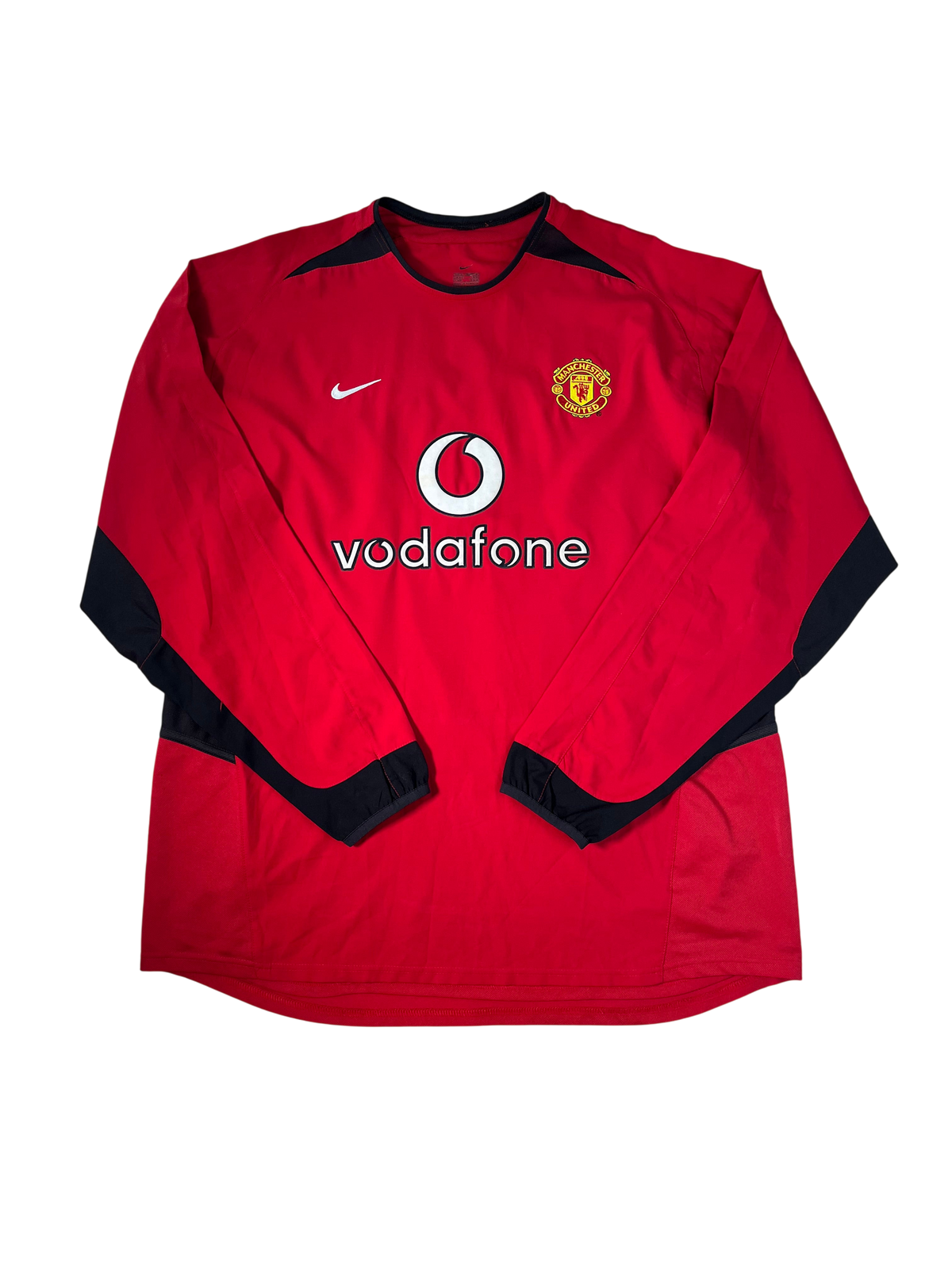 Jersey Manchester United Local 2003 2004 Manga Larga Cristiano Ronaldo (XL)
