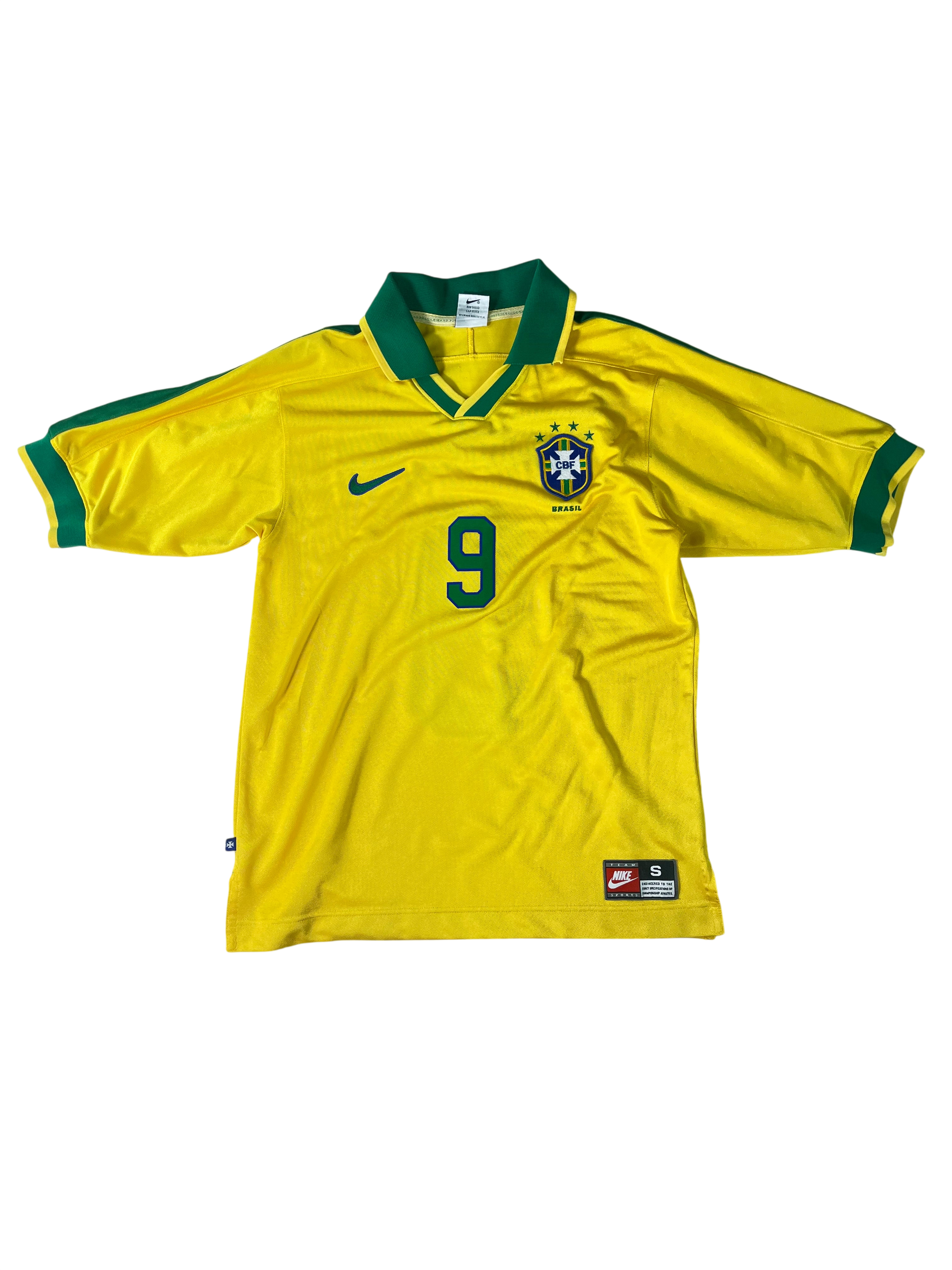 Jersey Brasil Local 1997 1998 Ronaldo Nazário (S)