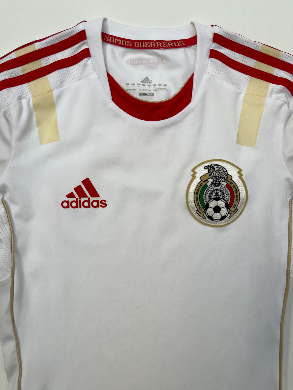 Jersey México Visita 2013 2014 Versión Jugador Techfit (S)
