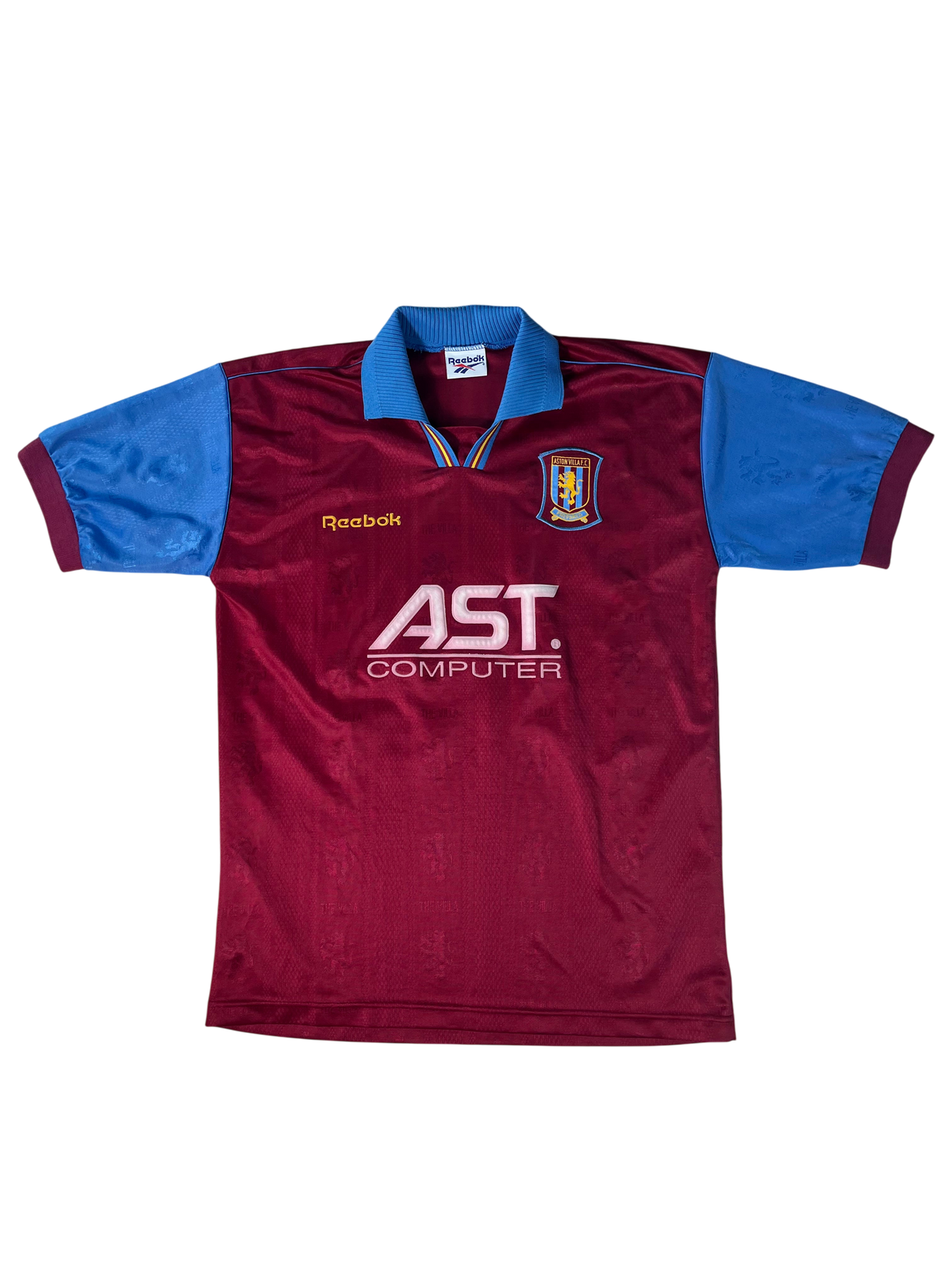 Jersey Aston Villa Local 1995 1997 Dwight Yorke (L)