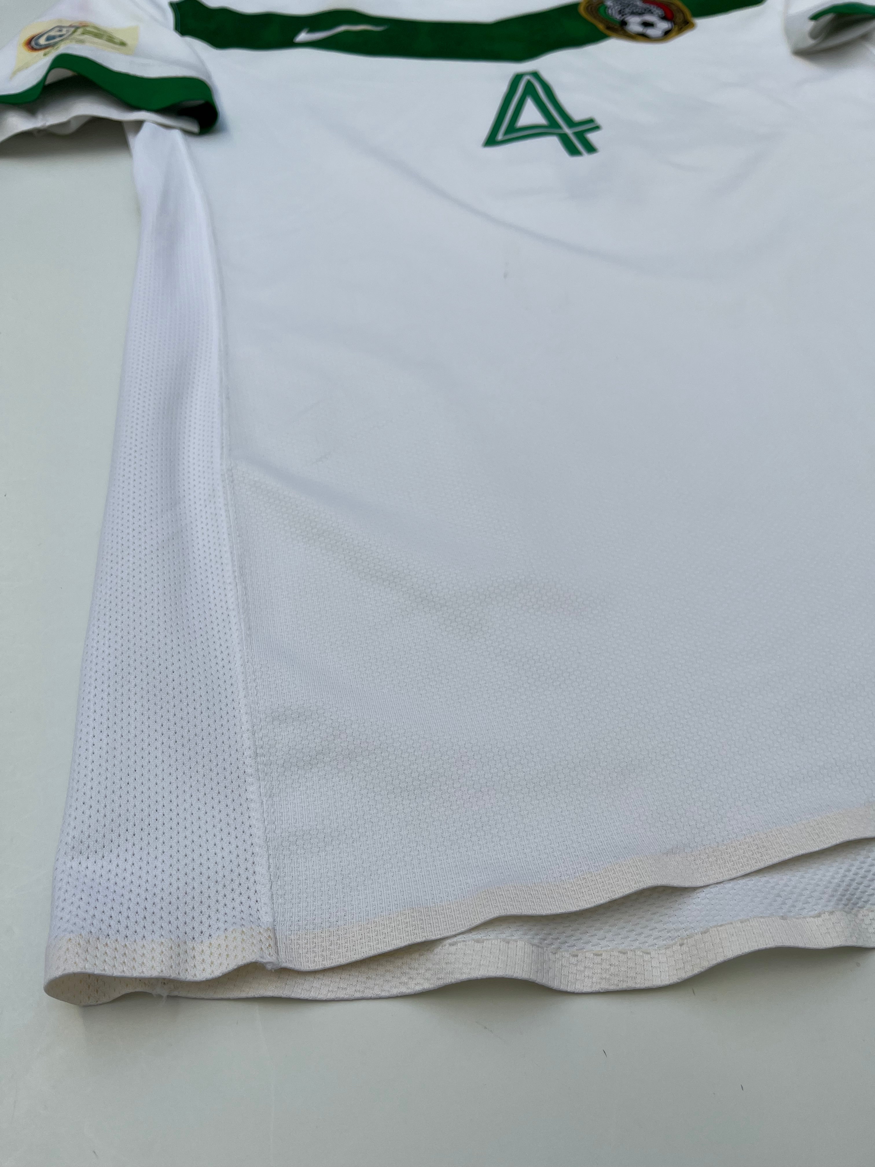 Jersey México Visita 2006 2007 Rafael Márquez Versión Jugador (L)