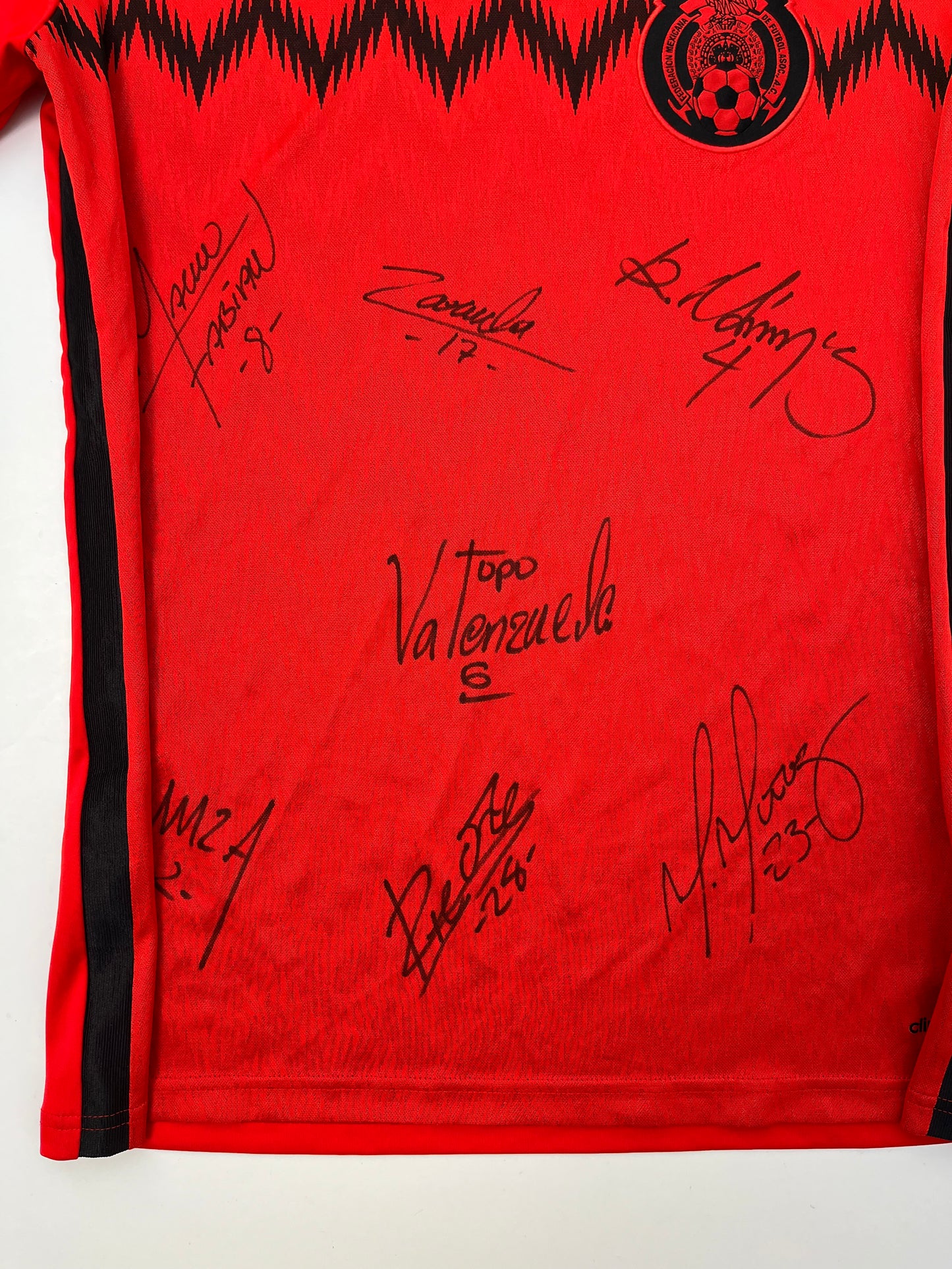 Jersey México Visita 2014 2015 Autografiado (S)