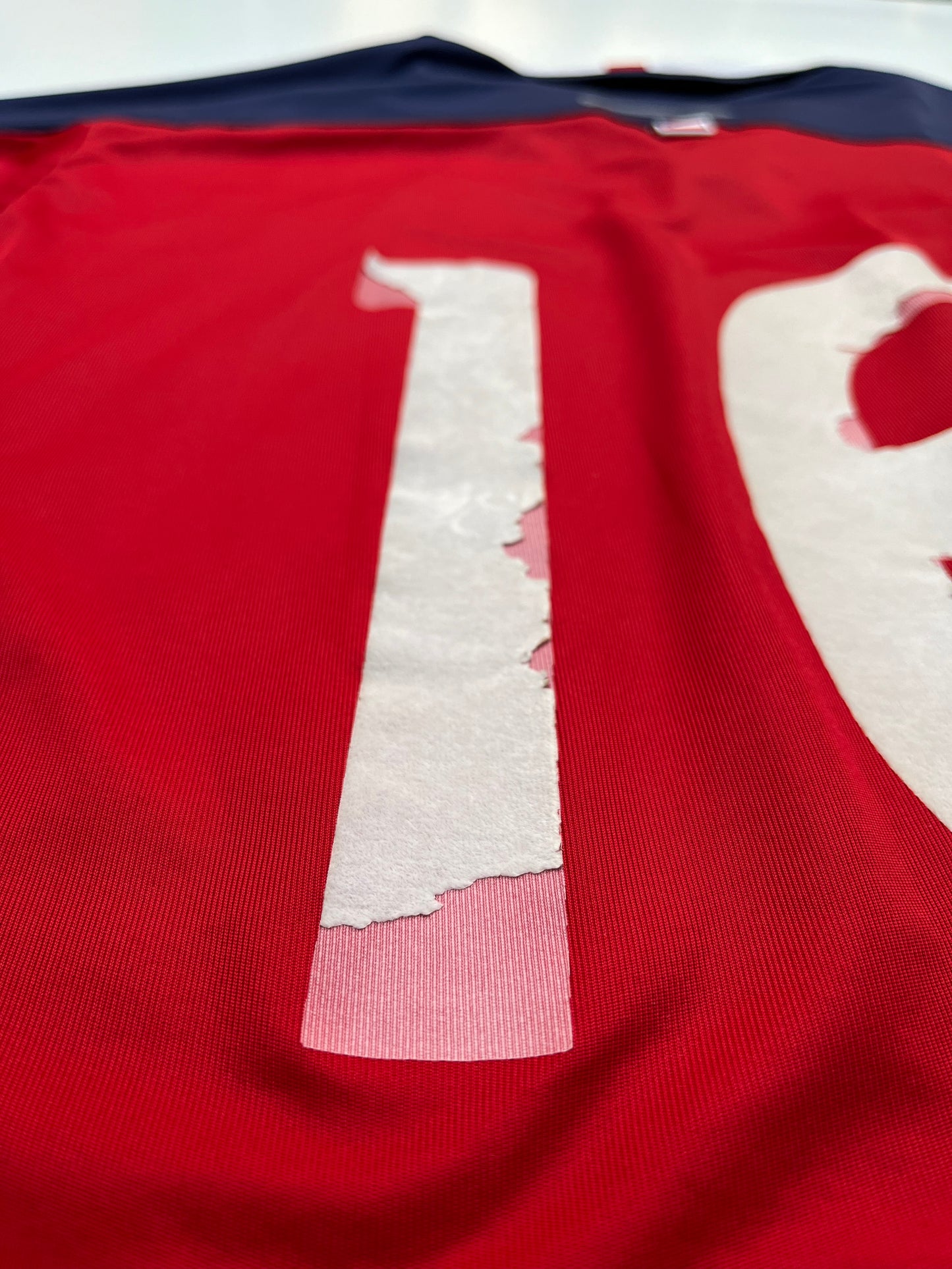 Jersey Chile Local 2004 Match Worn Ricardo Rojas (M)