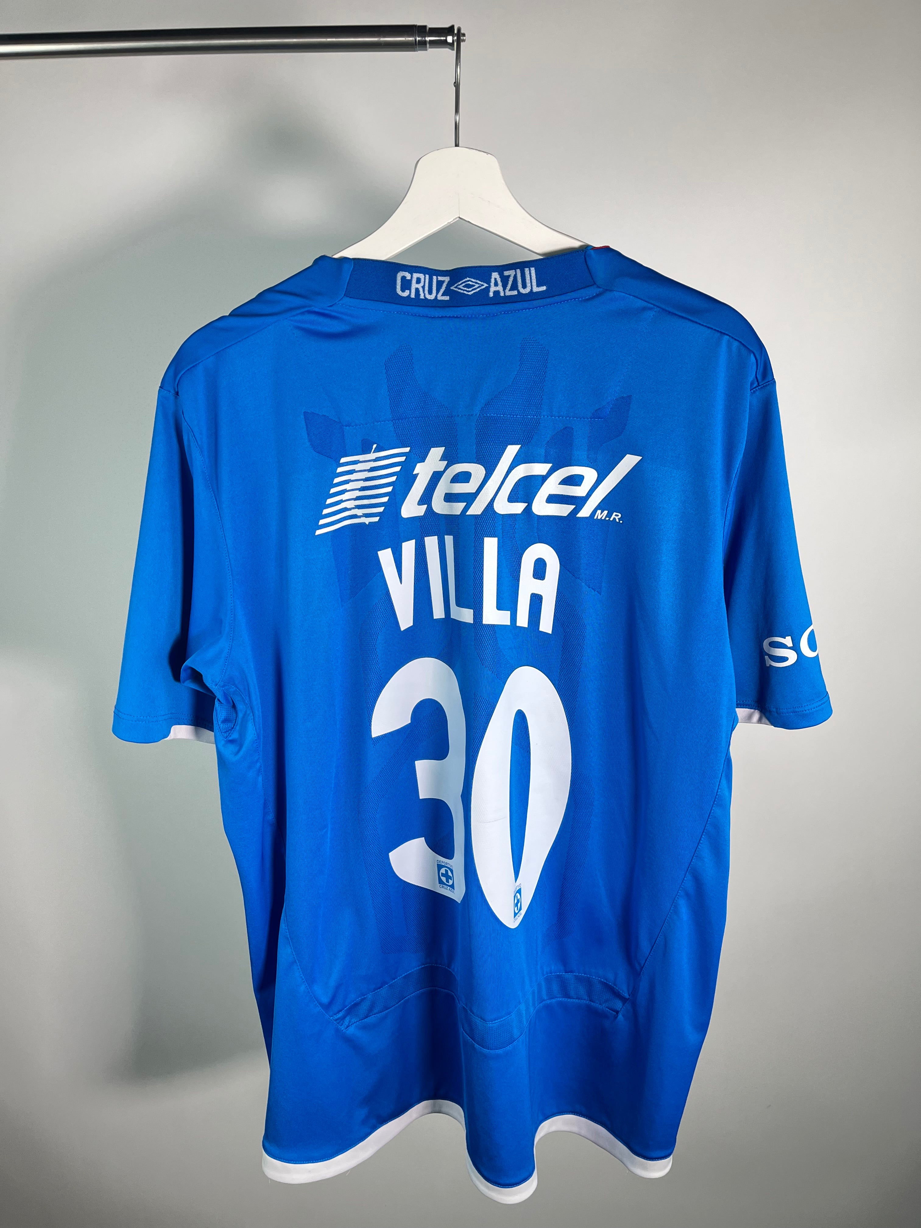 Jersey Cruz Azul Local 2009 2010 Emmanuel Villa (L)
