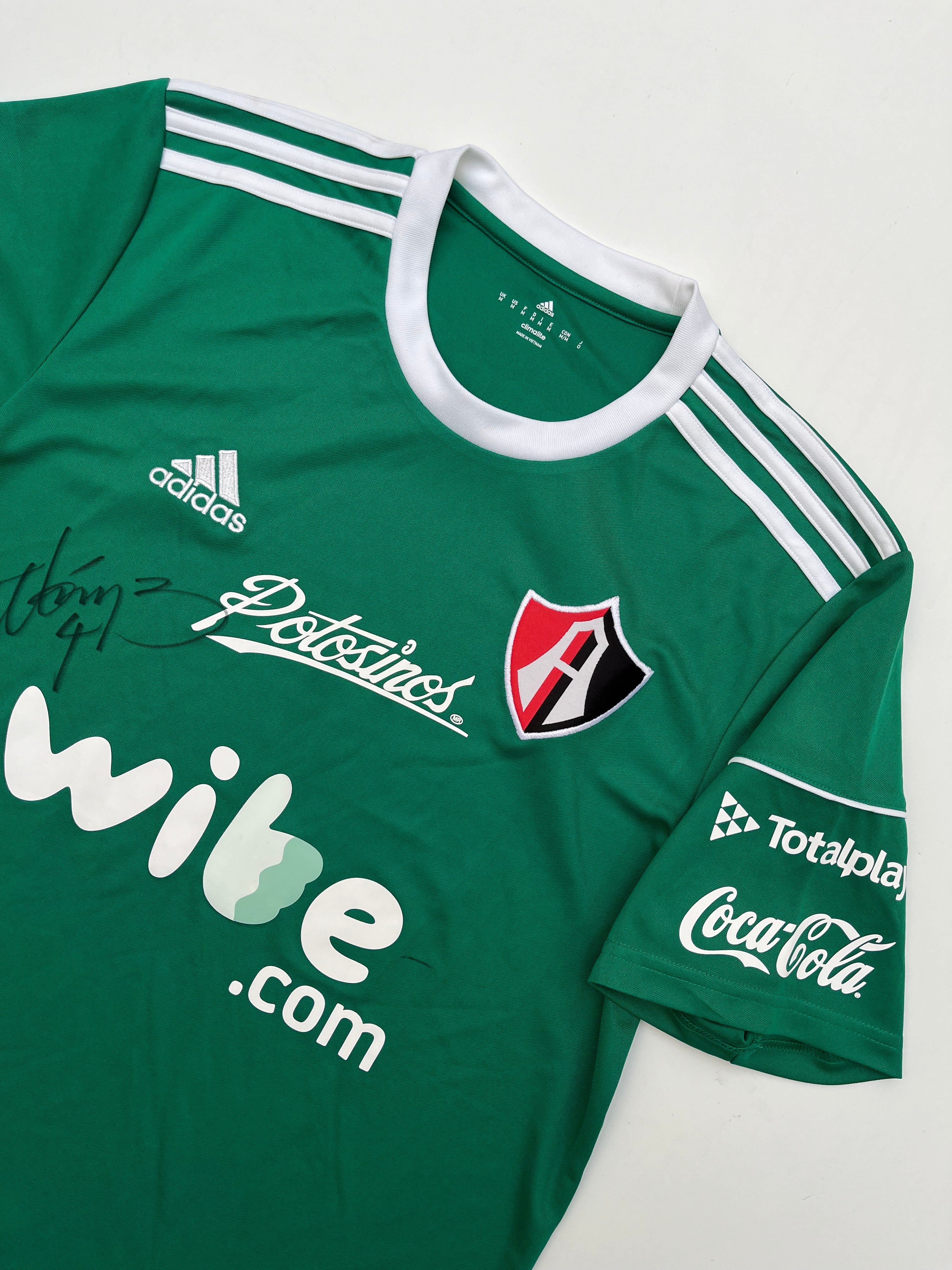 Jersey Atlas Tercero 2017 2018 Autografiado por Rafael Márquez (M)