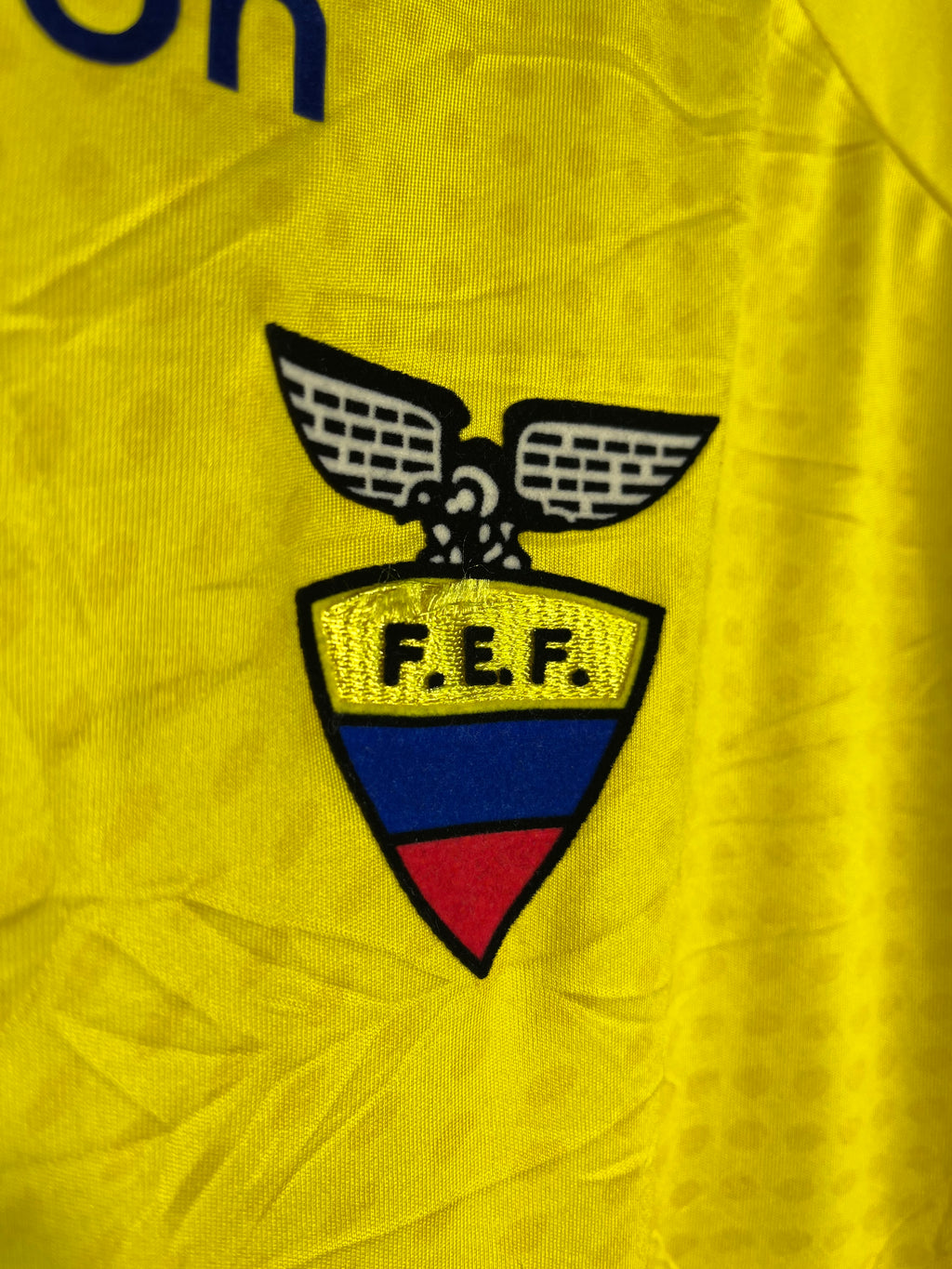 Jersey Ecuador Local 2006 2007 Édison Méndez (XL)
