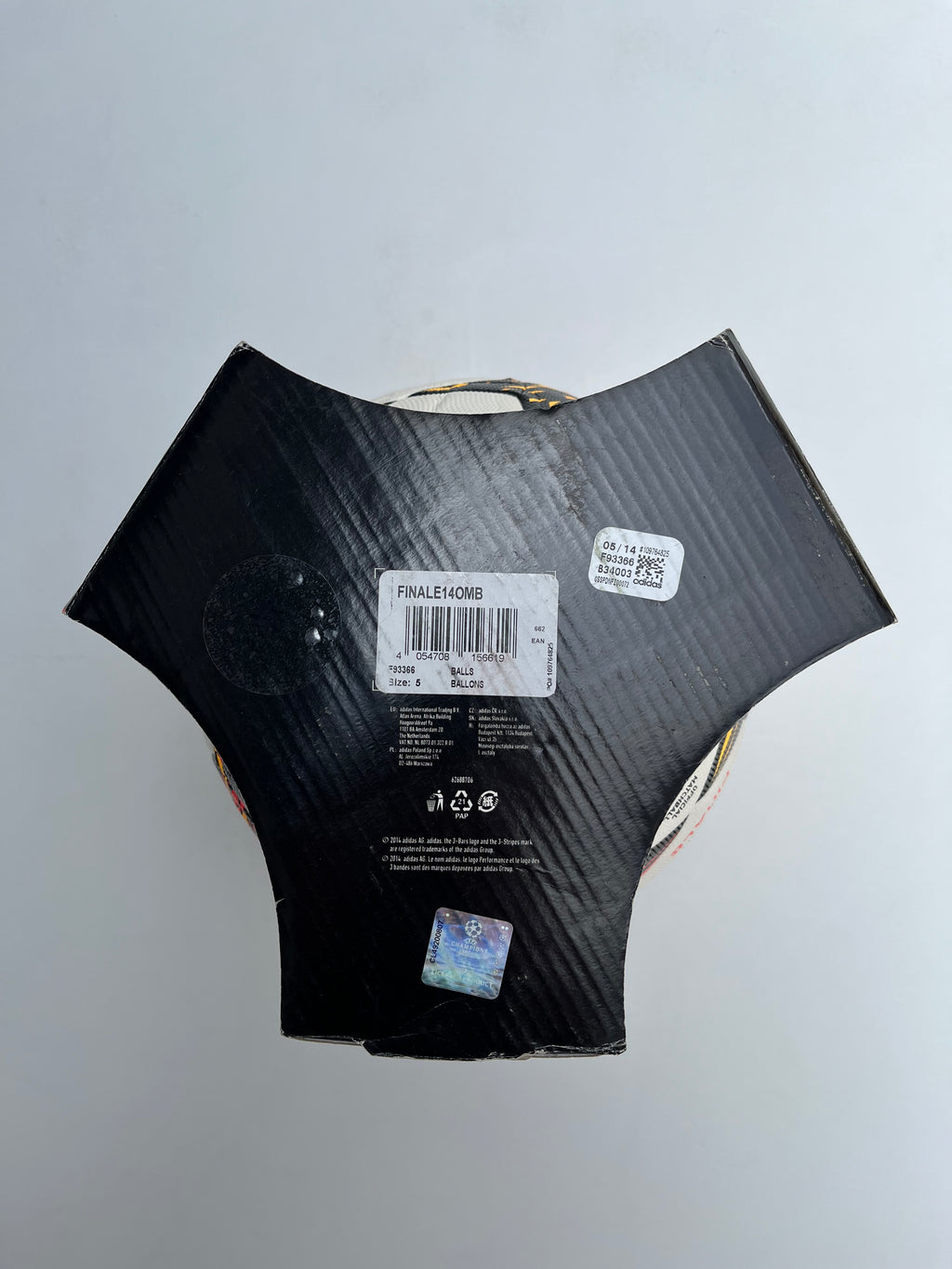 Balón Final Champions League 2014 2015 Match Ball Con Caja OMB (Talla 5)