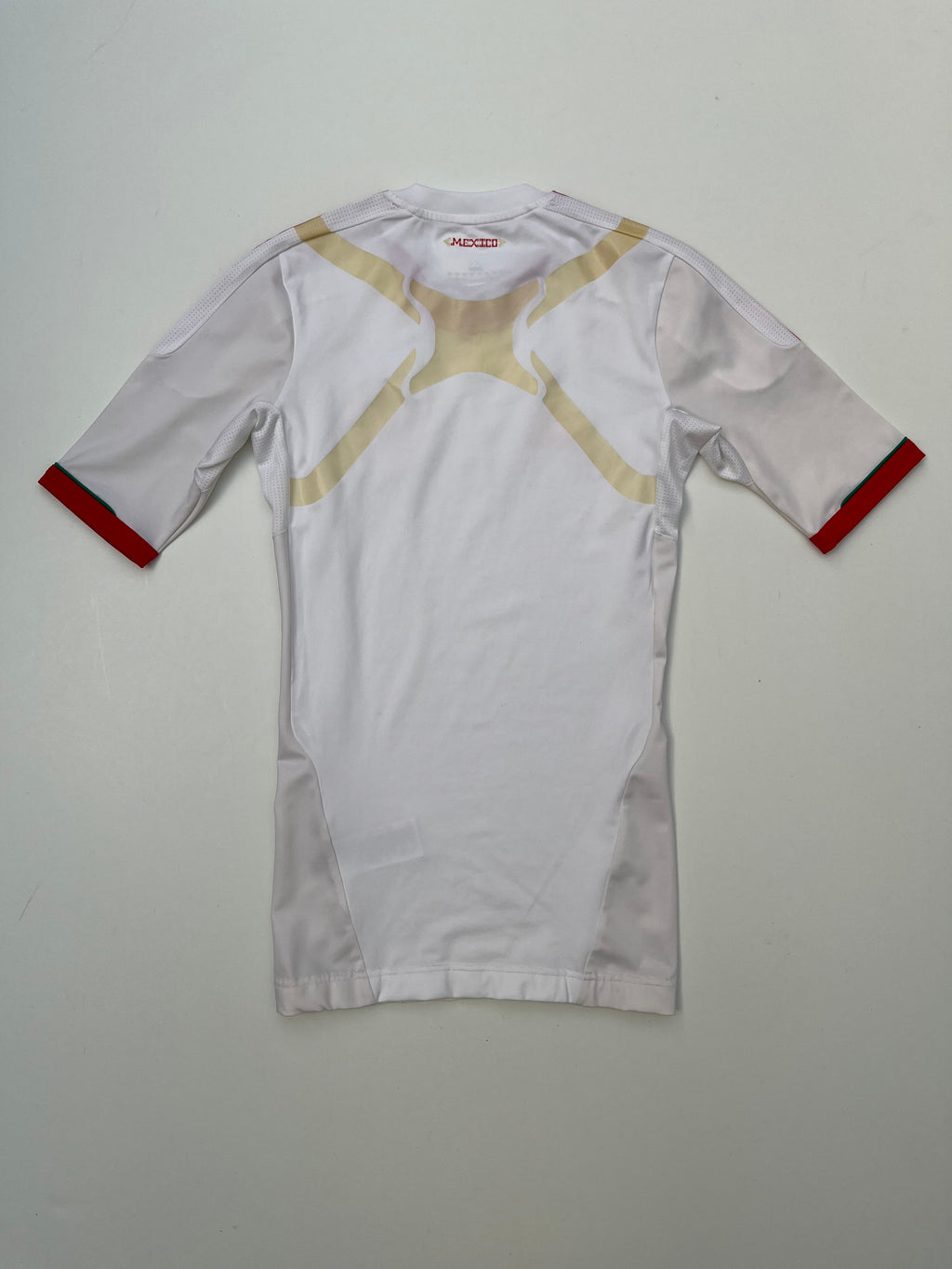 Jersey México Visita 2013 2014 Versión Jugador Techfit (S)