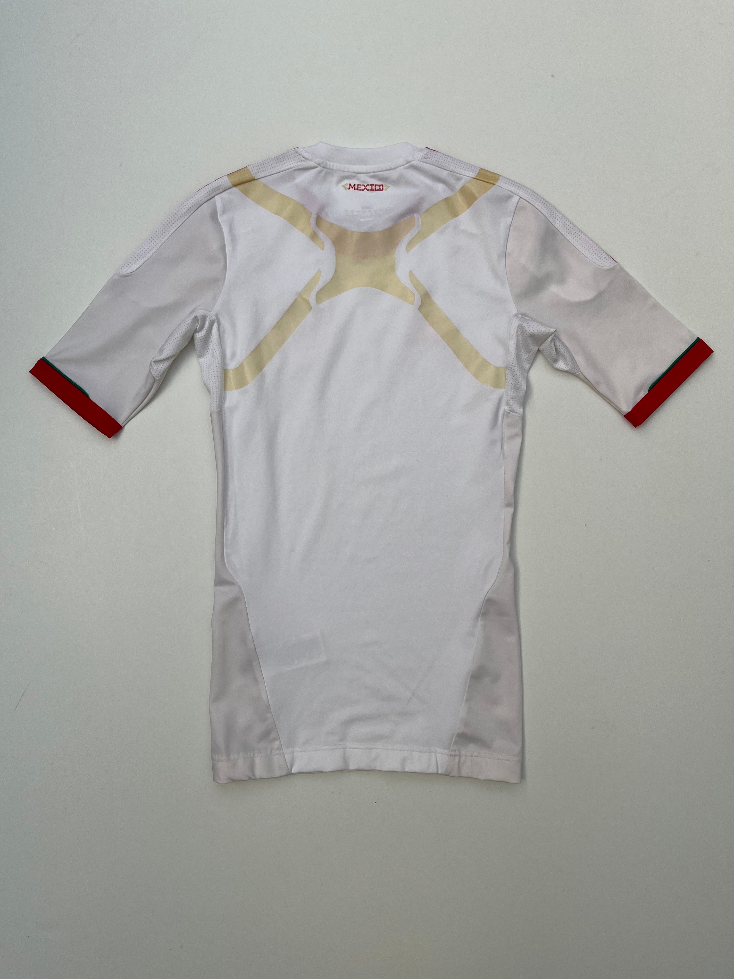 Jersey México Visita 2013 2014 Versión Jugador Techfit (S)