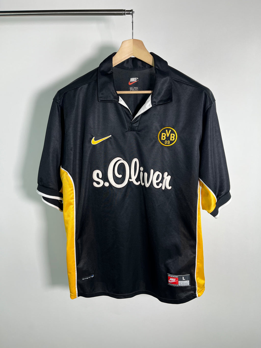 Jersey Borussia Dortmund Visita 1999 2000 Andreas Möller (L)