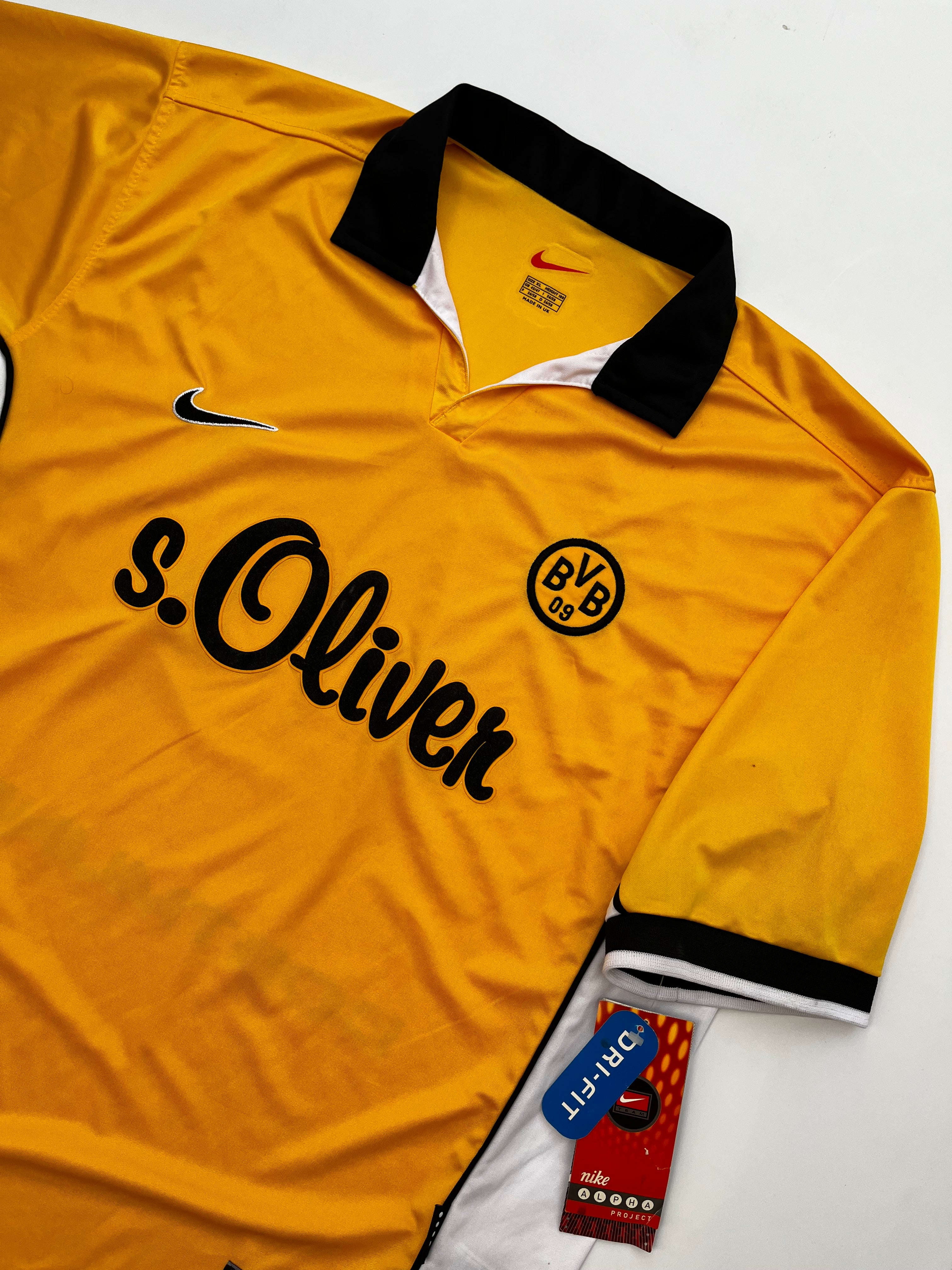 Jersey Borussia Dortmund Local 1998 2000 *C/Etiquetas* (XL)