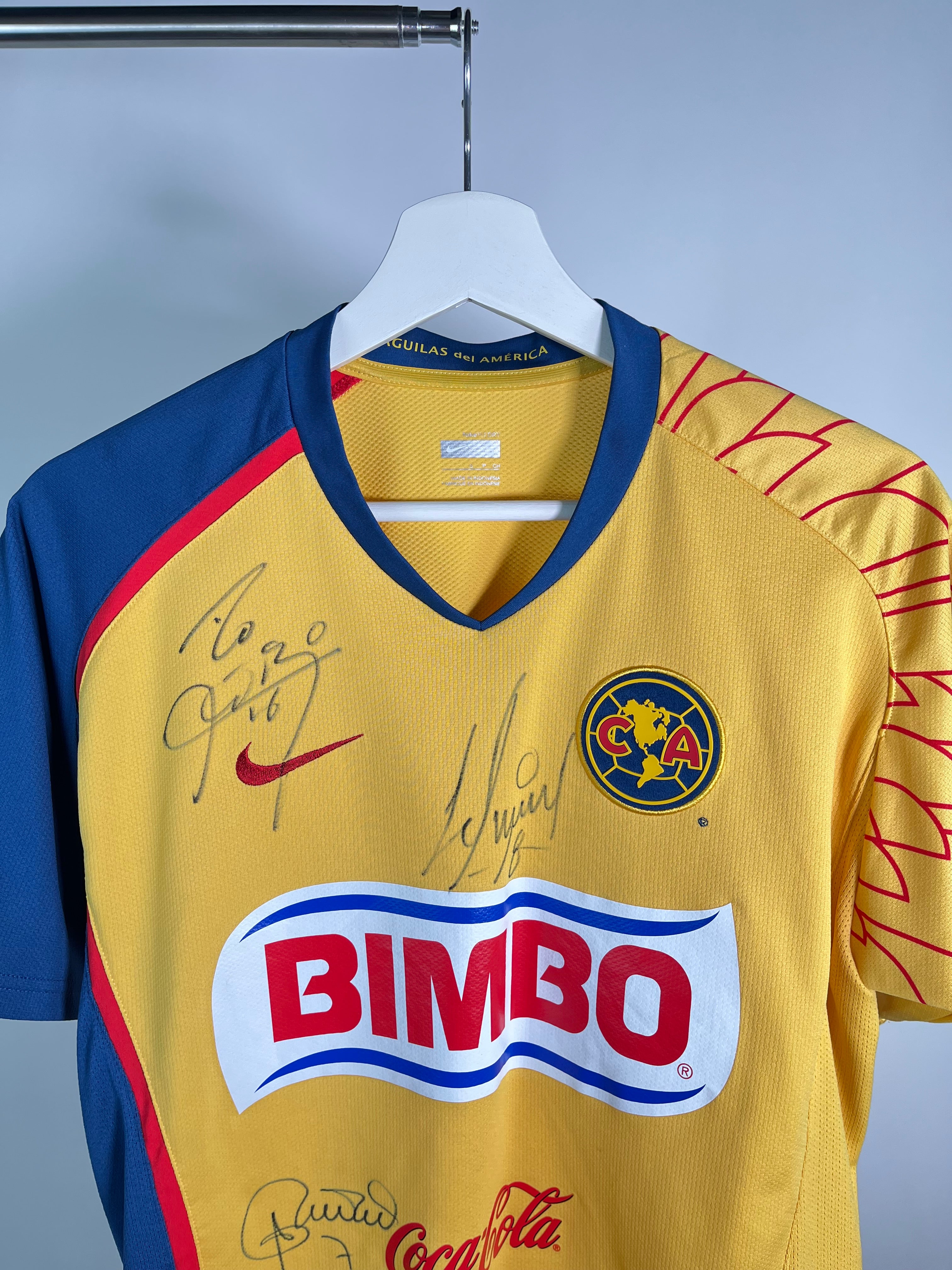 Jersey Club América Local 2007 2008 Autografiado (S)
