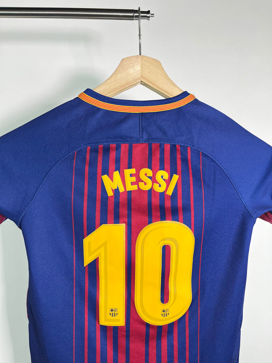 Jersey Barcelona Local 2017 2018 Lionel Messi (M Niño)