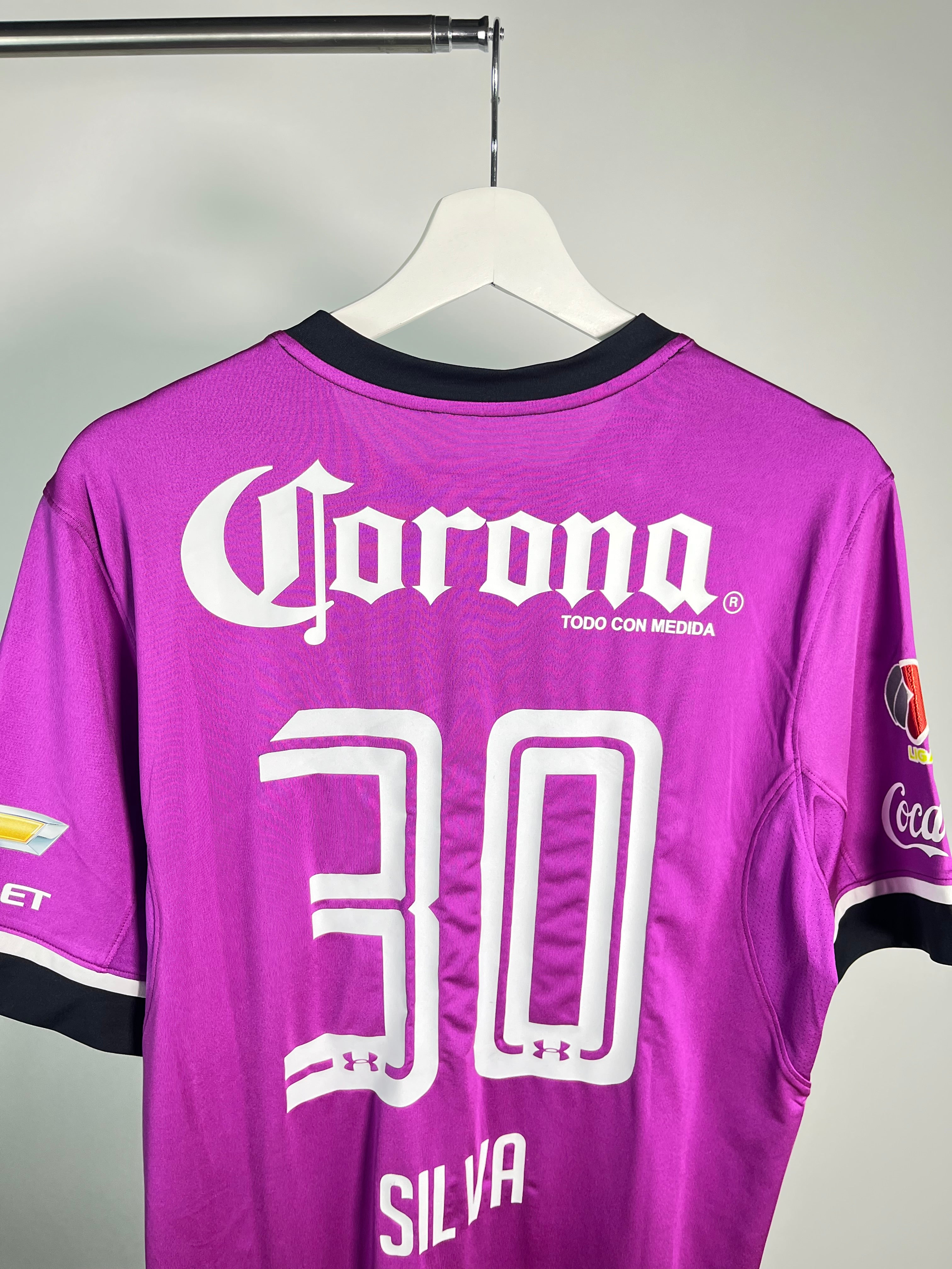 Jersey Toluca Tercera 2015 2016 Utileria Jordan Silva (L)