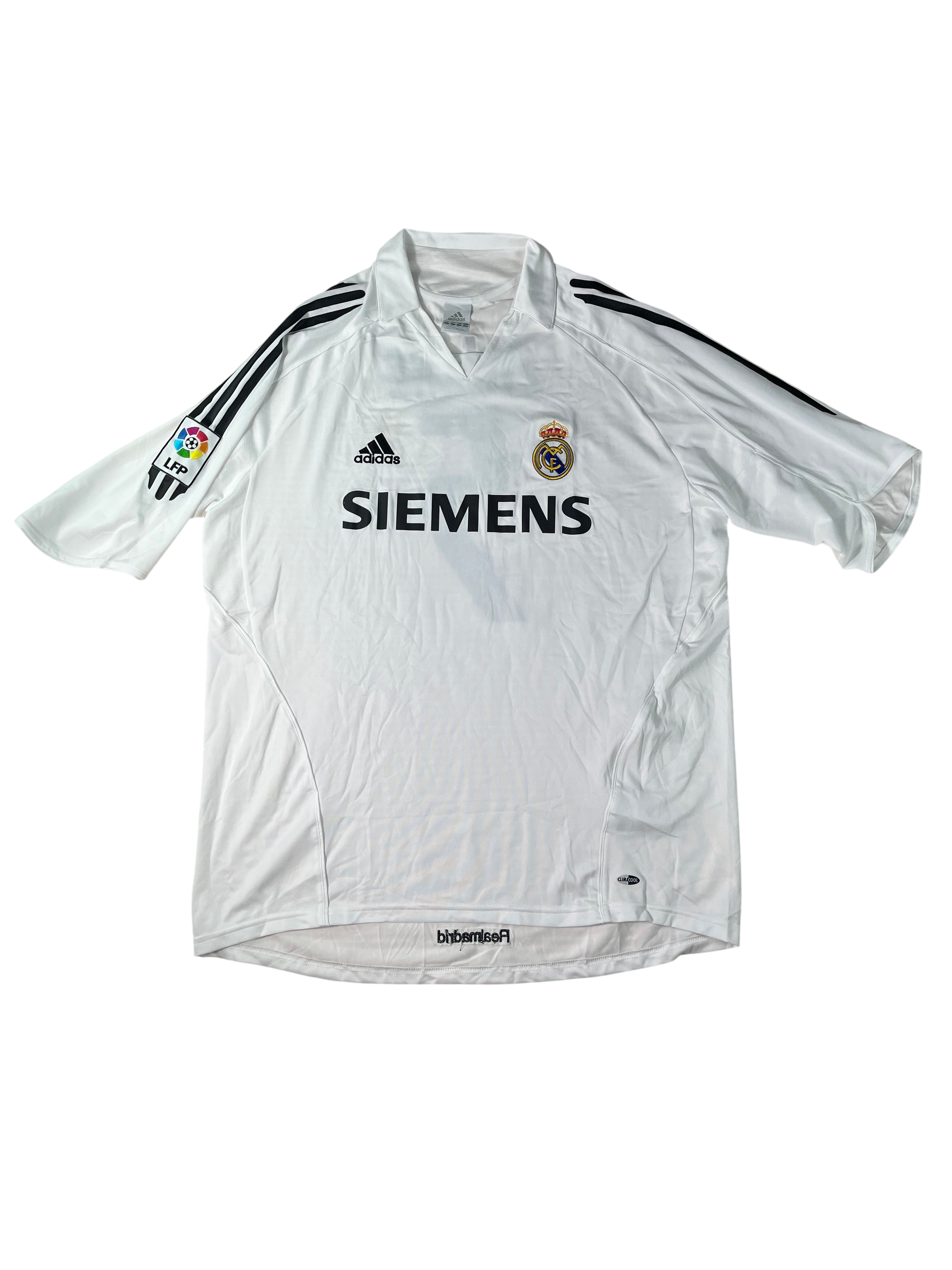 Jersey Real Madrid Local 2005 2006 Zinedine Zidane (XL)