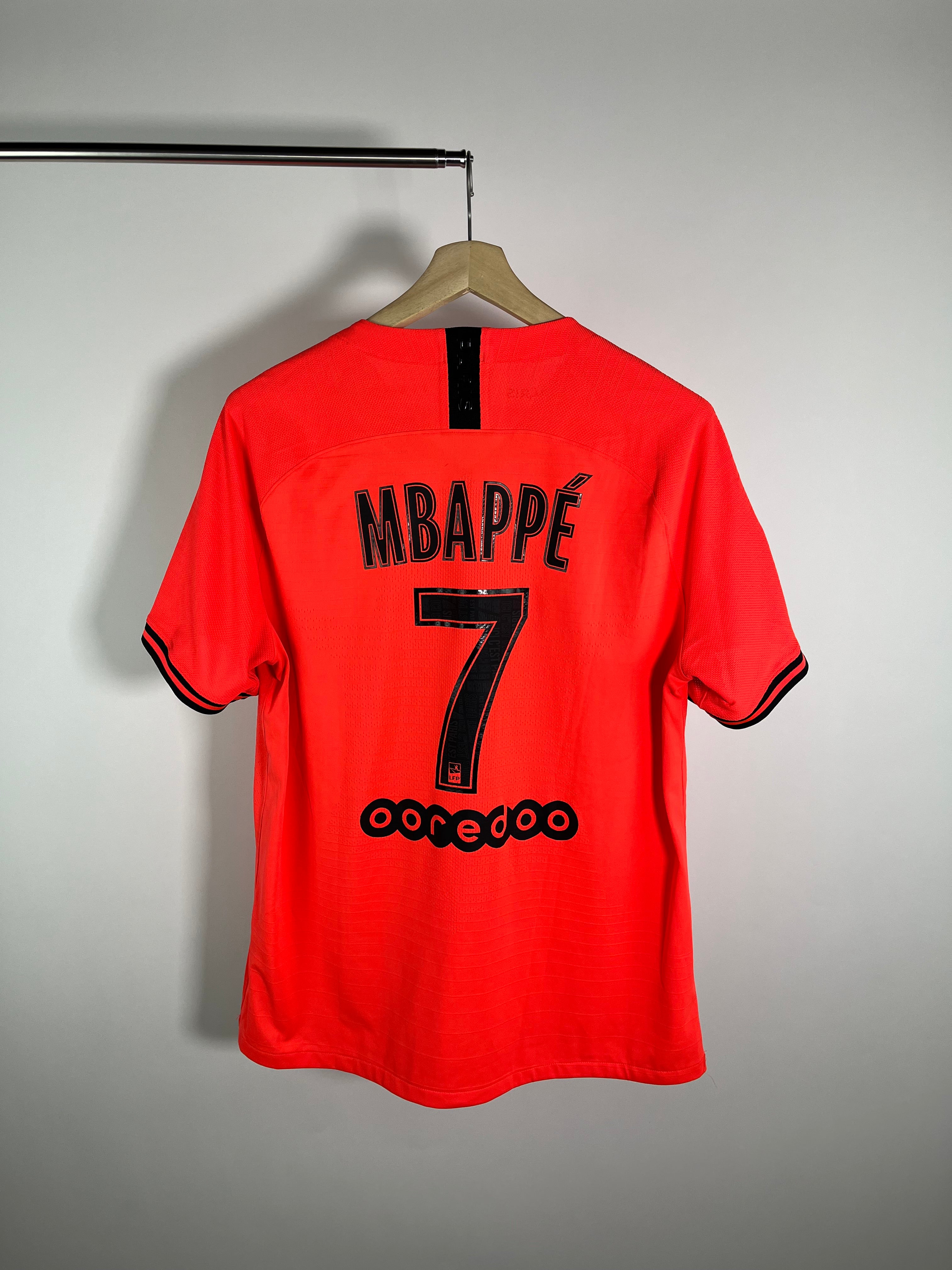 Jersey PSG Visita 2019 2020 Versión Jugador Kylian Mbappé (XL)