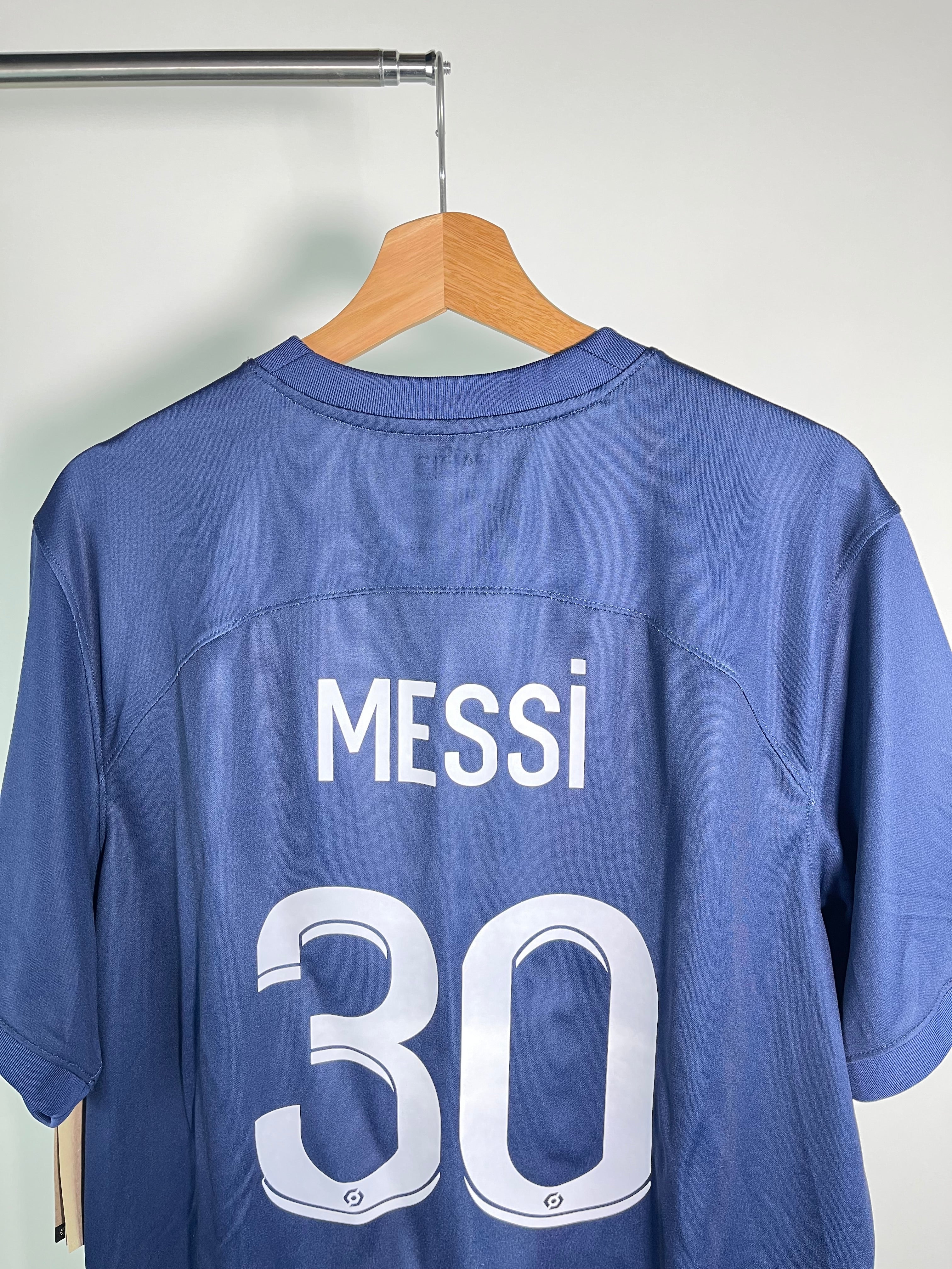Jersey PSG Local 2022 2023 *C/Etiquetas* Lionel Messi (XL)