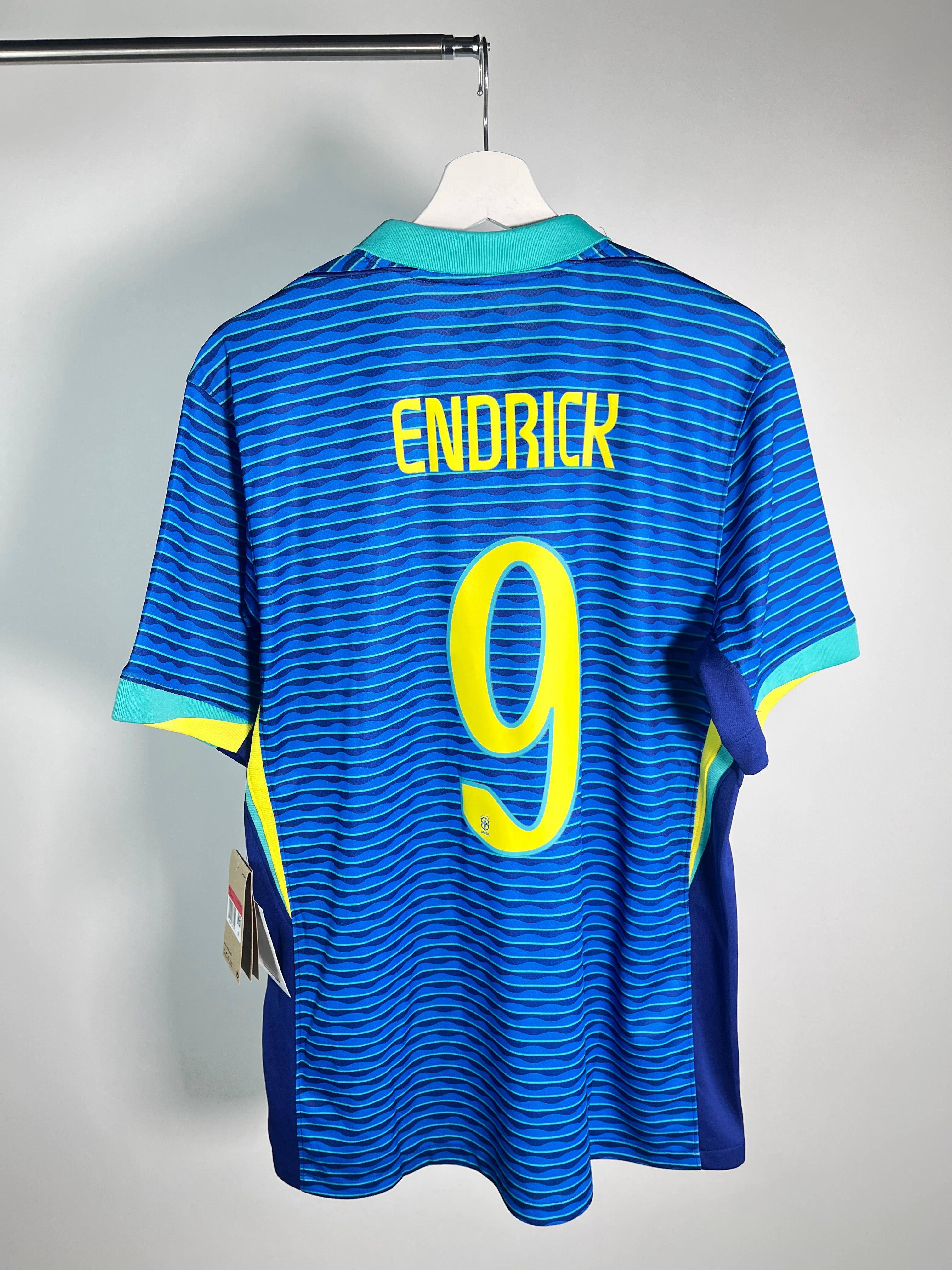 Jersey Brasil Visita 2024 2026 Endrick *C/Etiquetas* (L)