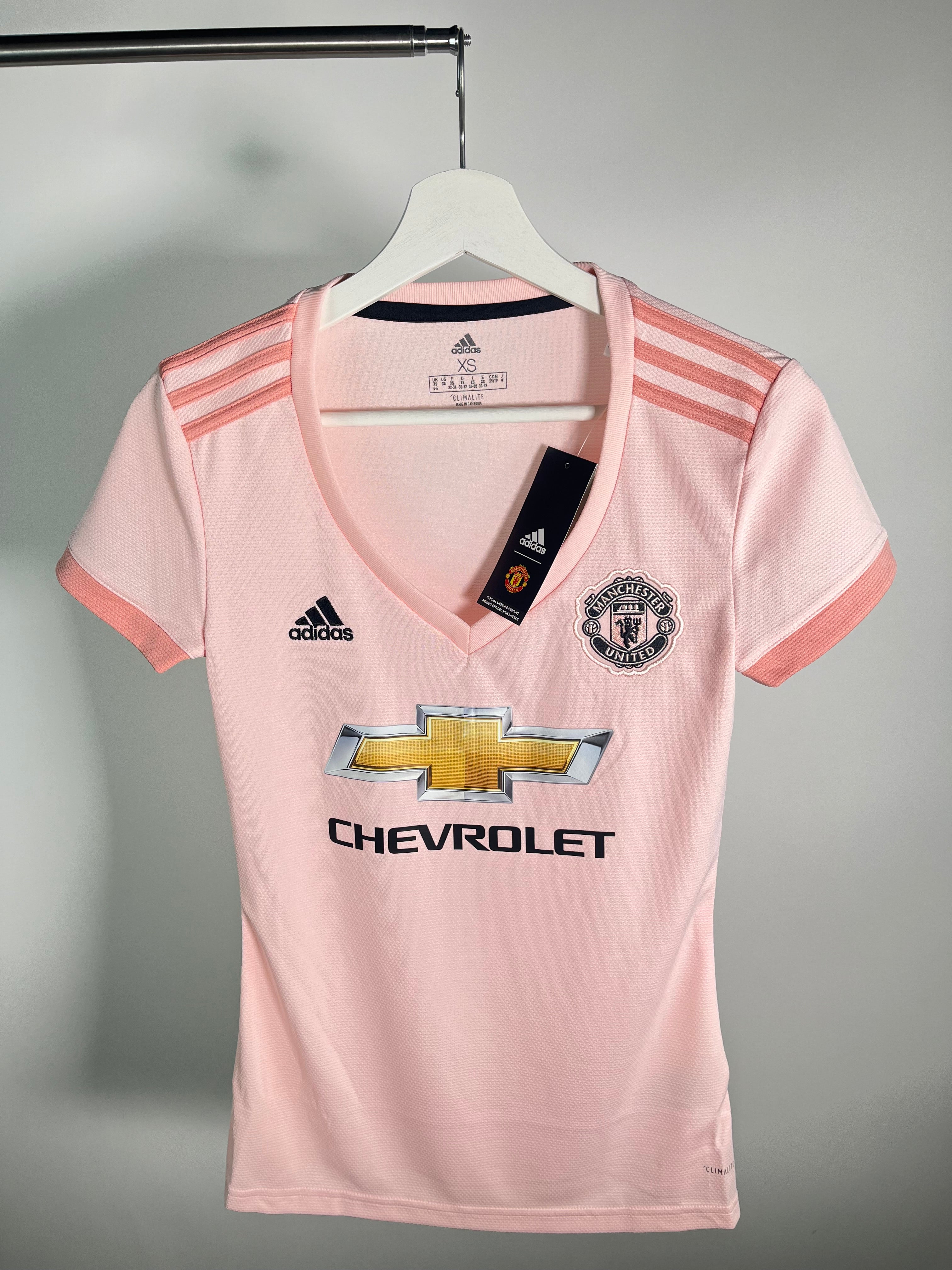 Jersey Manchester United Visita 2018 2019 *C/Etiquetas* (XS Mujer)