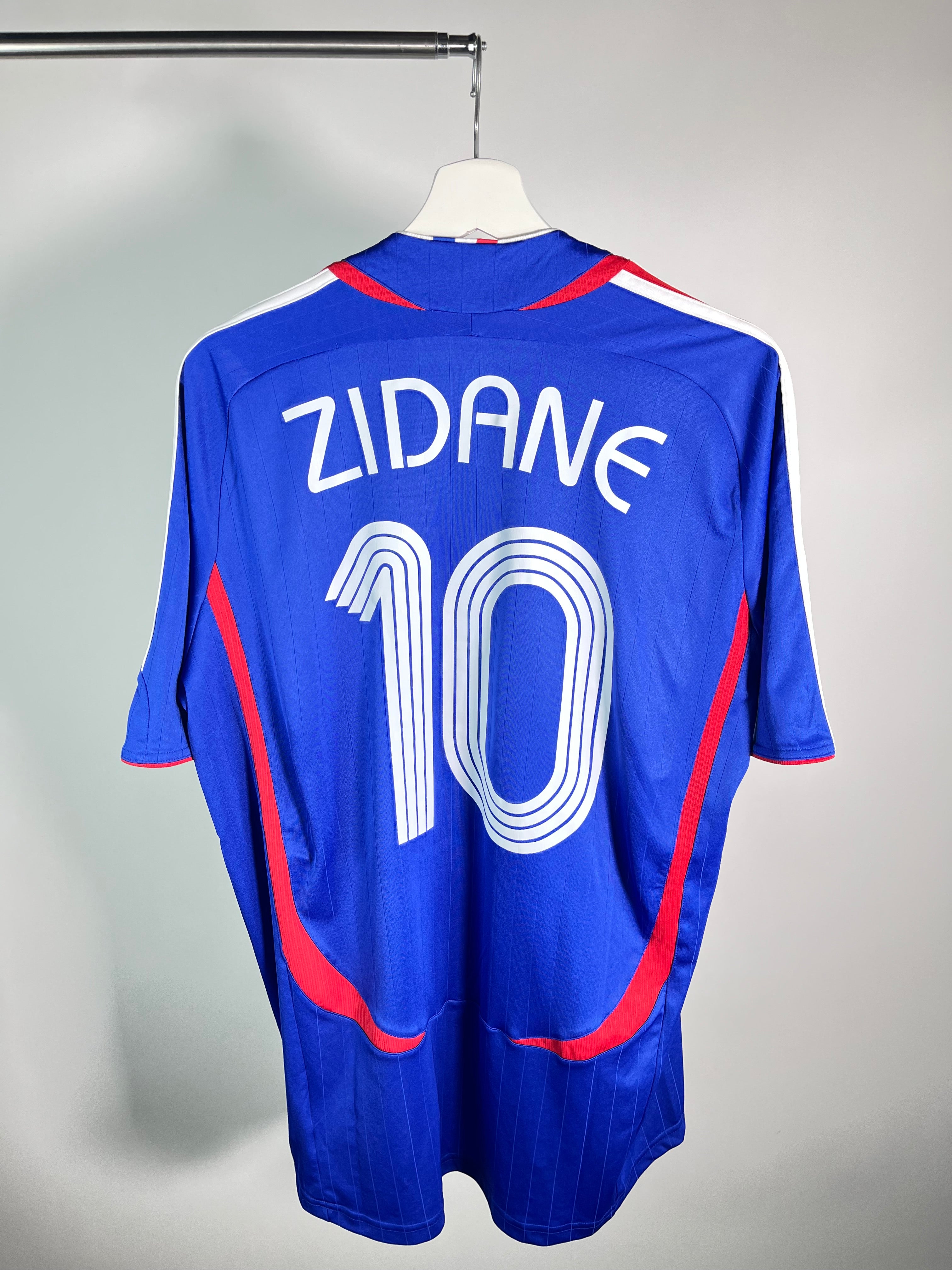 Jersey Francia Local 2006 2008 Zinedine Zidane  (L)