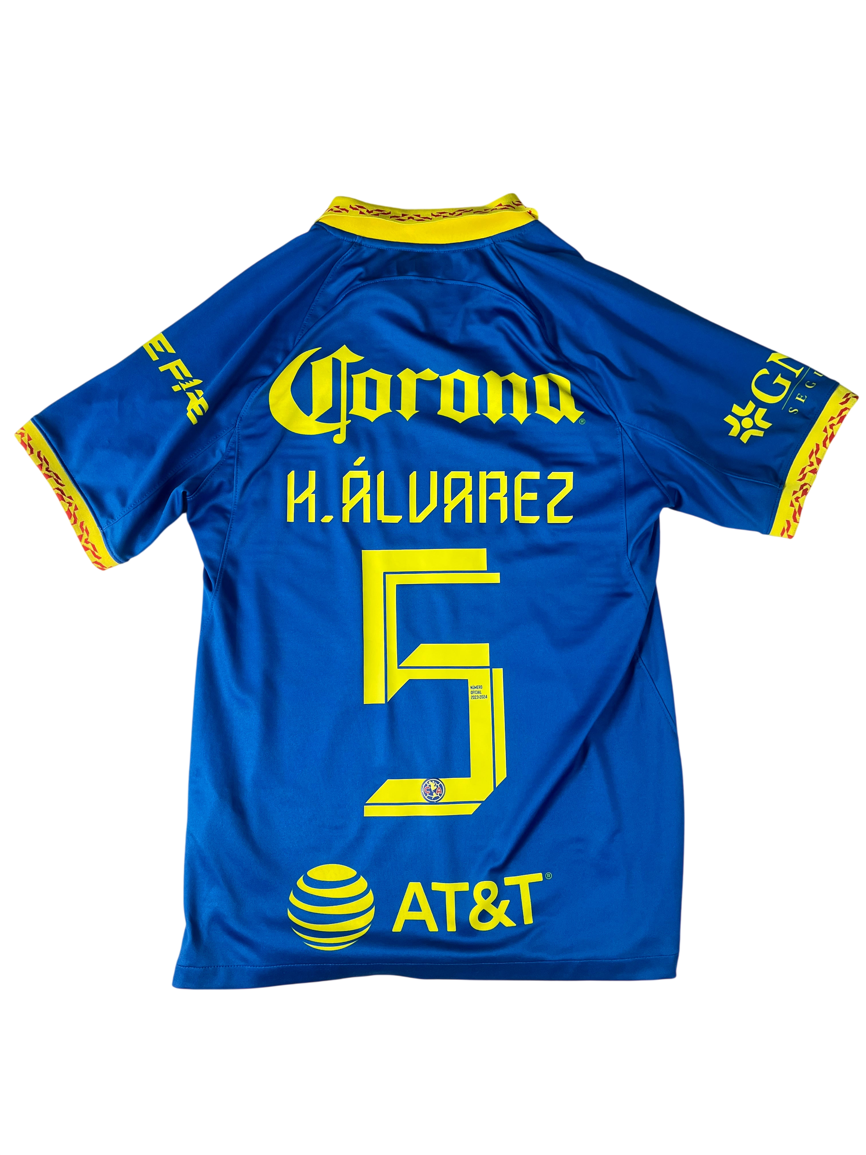 Jersey Club América Visita 2023 2024 Kevin Álvarez (S)