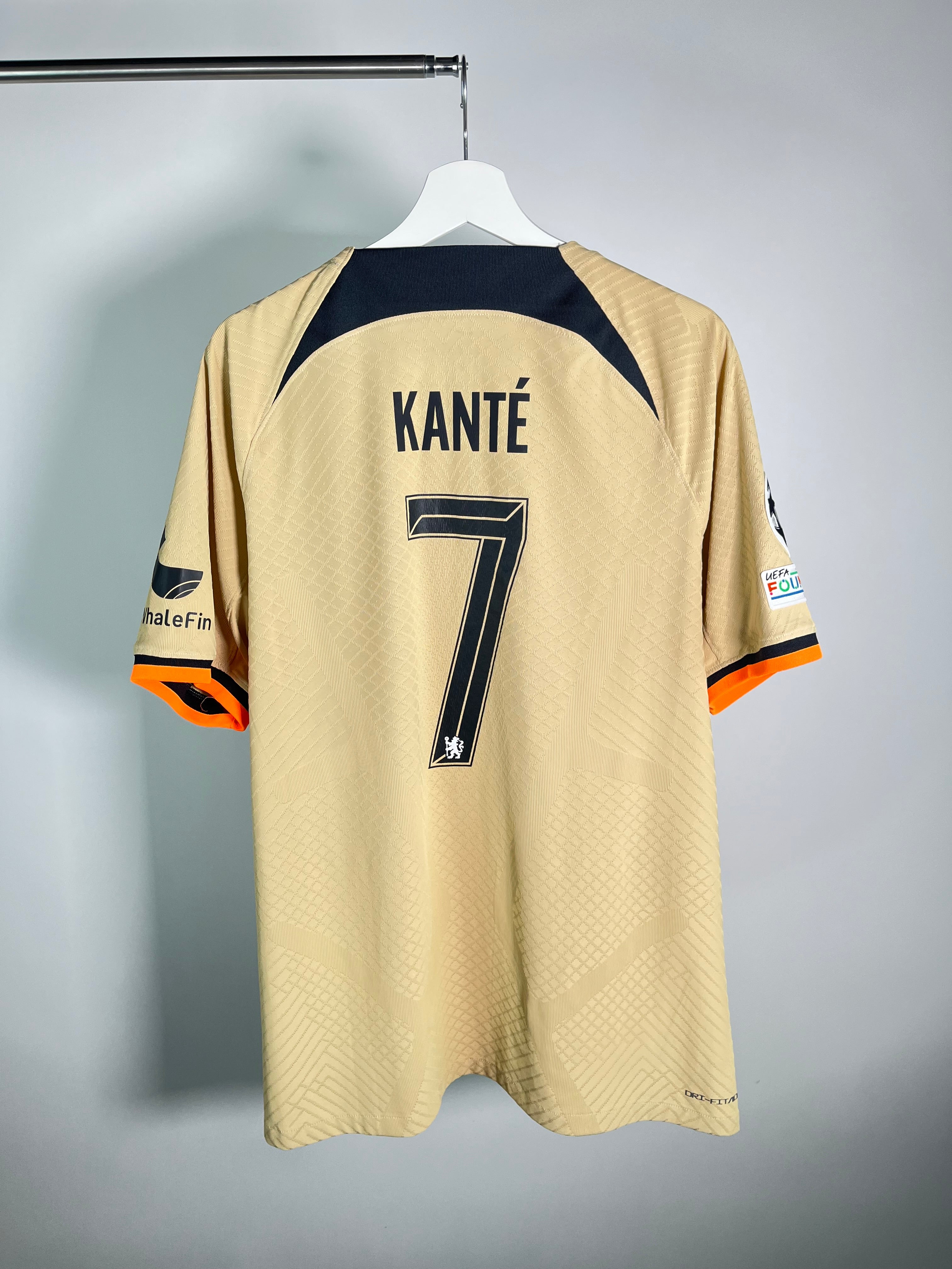 Jersey Chelsea Tercera 2022 2023 Versión Jugador *Champions League* Ngolo Kanté (XL)