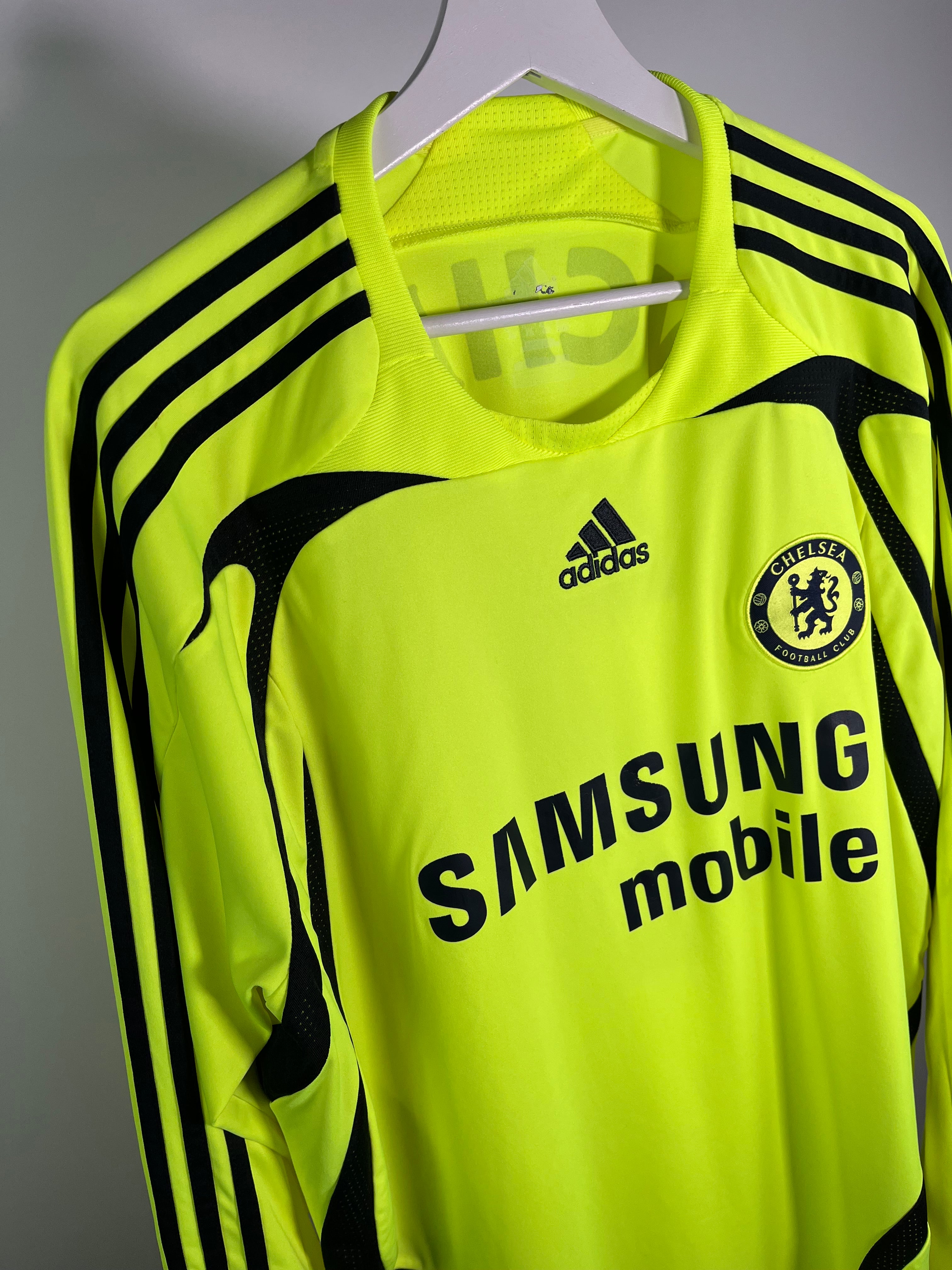 Jersey Chelsea Visita 2007 2008 Manga Larga Andriy Shevchenko (XL)