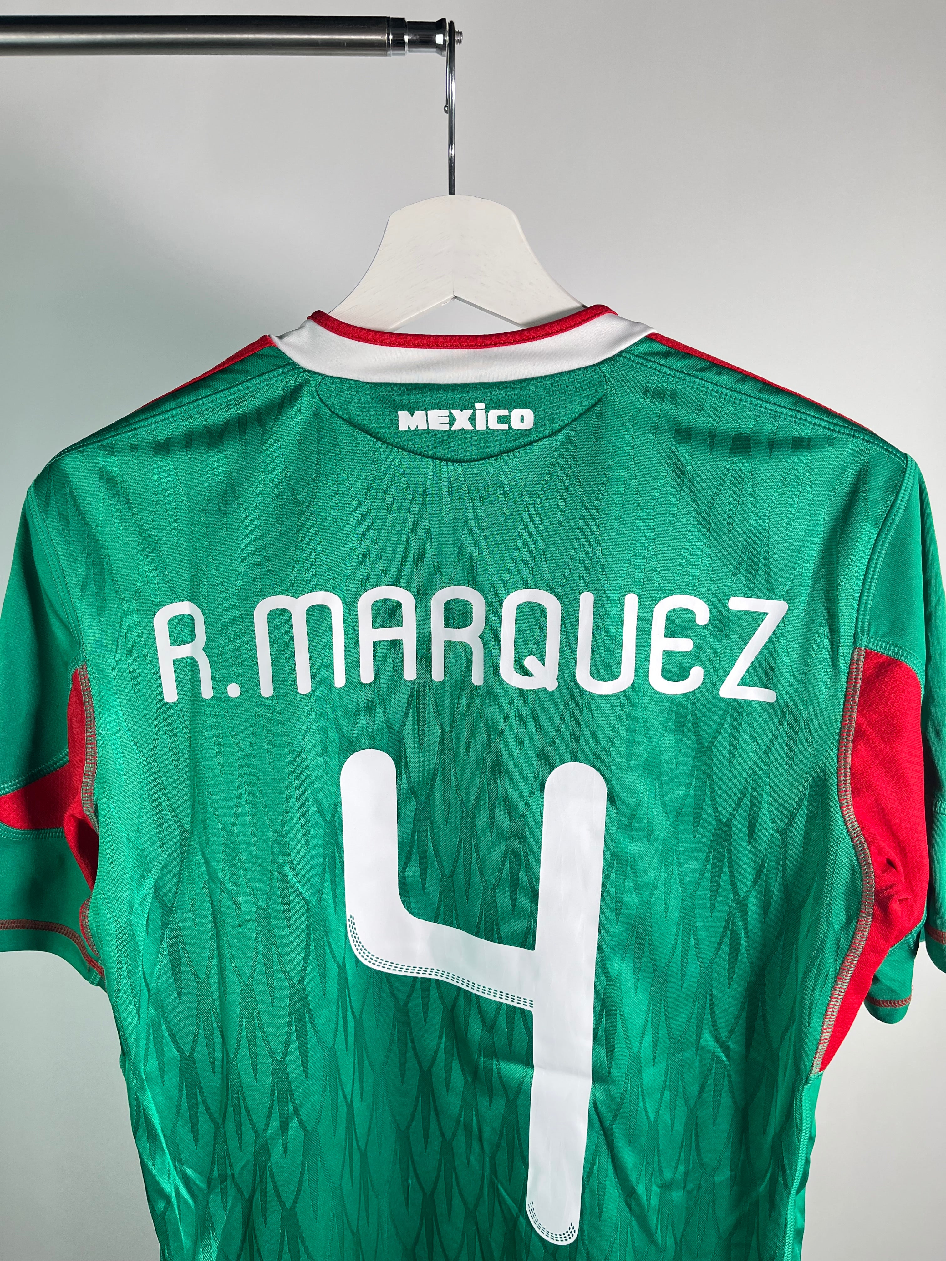 Jersey México Local 2010 2011 *Match Detail vs Francia* Rafael Márquez (S)
