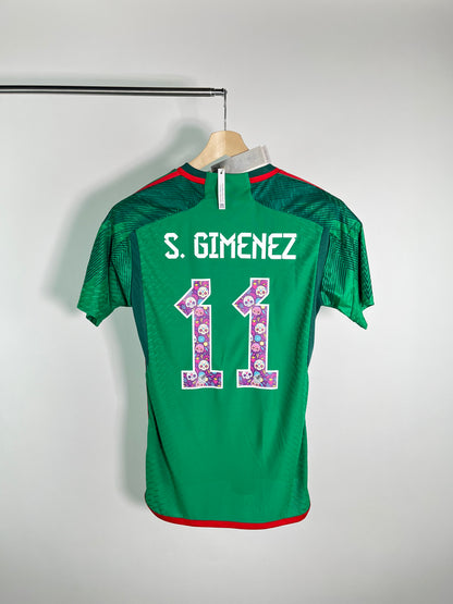 Jersey México Local 2022 2023 Versión Jugador *Día de Muertos* Santiago Giménez (S)