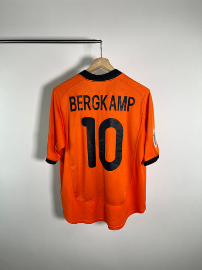 Jersey Holanda Local 2000 2002 *Match Detail* Dennis Bergkamp (L)