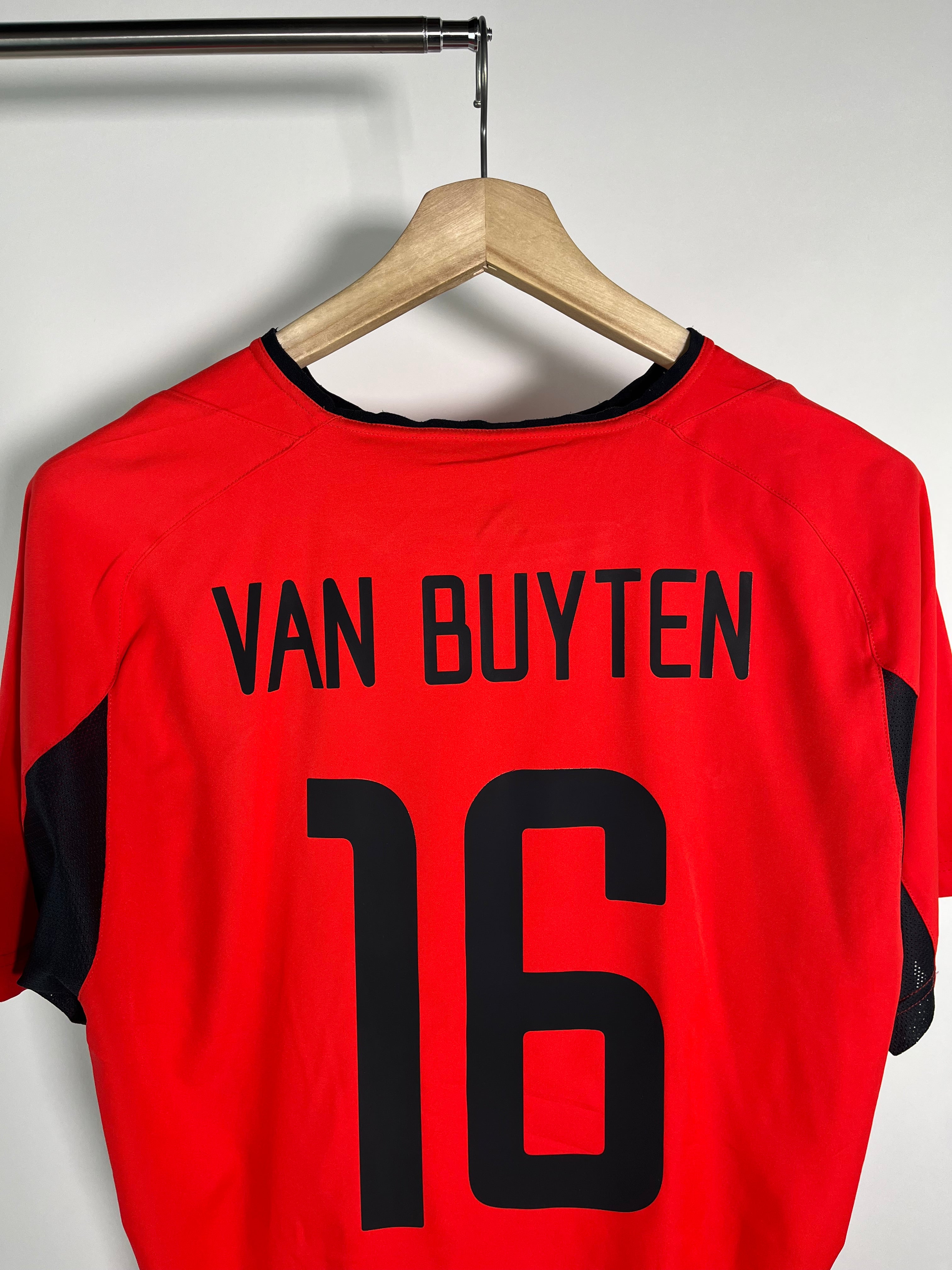 Jersey Belgica Local 2002 2004 Daniel Van Buyten (M)