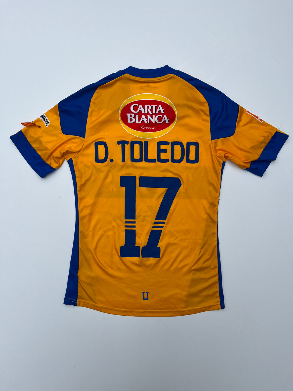 Jersey Tigres Local 2011 2012 Match Worn David Toledo (S)