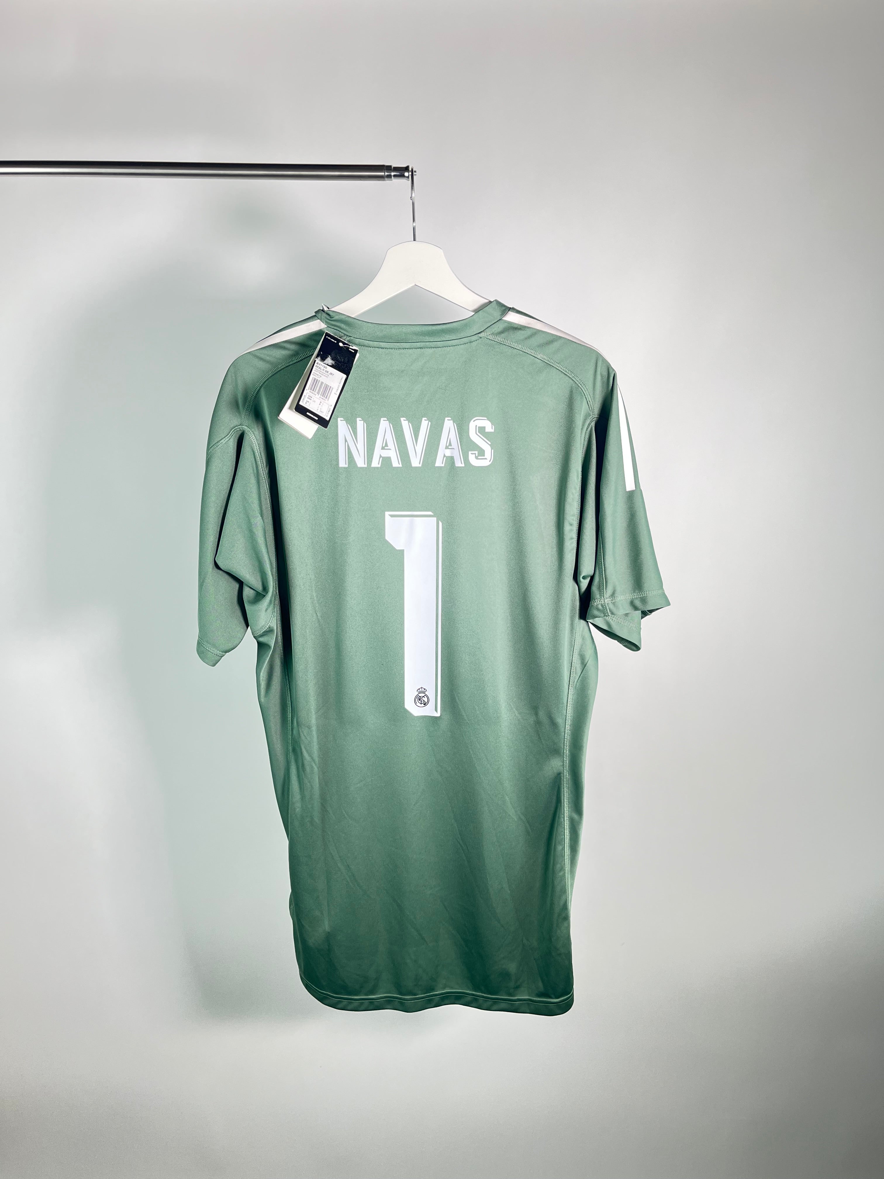Jersey Real Madrid Portero 2017 2018  Versión Jugador Keylor Navas *C/Etiquetas* (L)