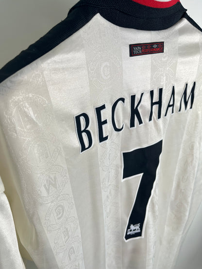 Jersey Manchester United Visita 1998 1999 David Beckham (XL)