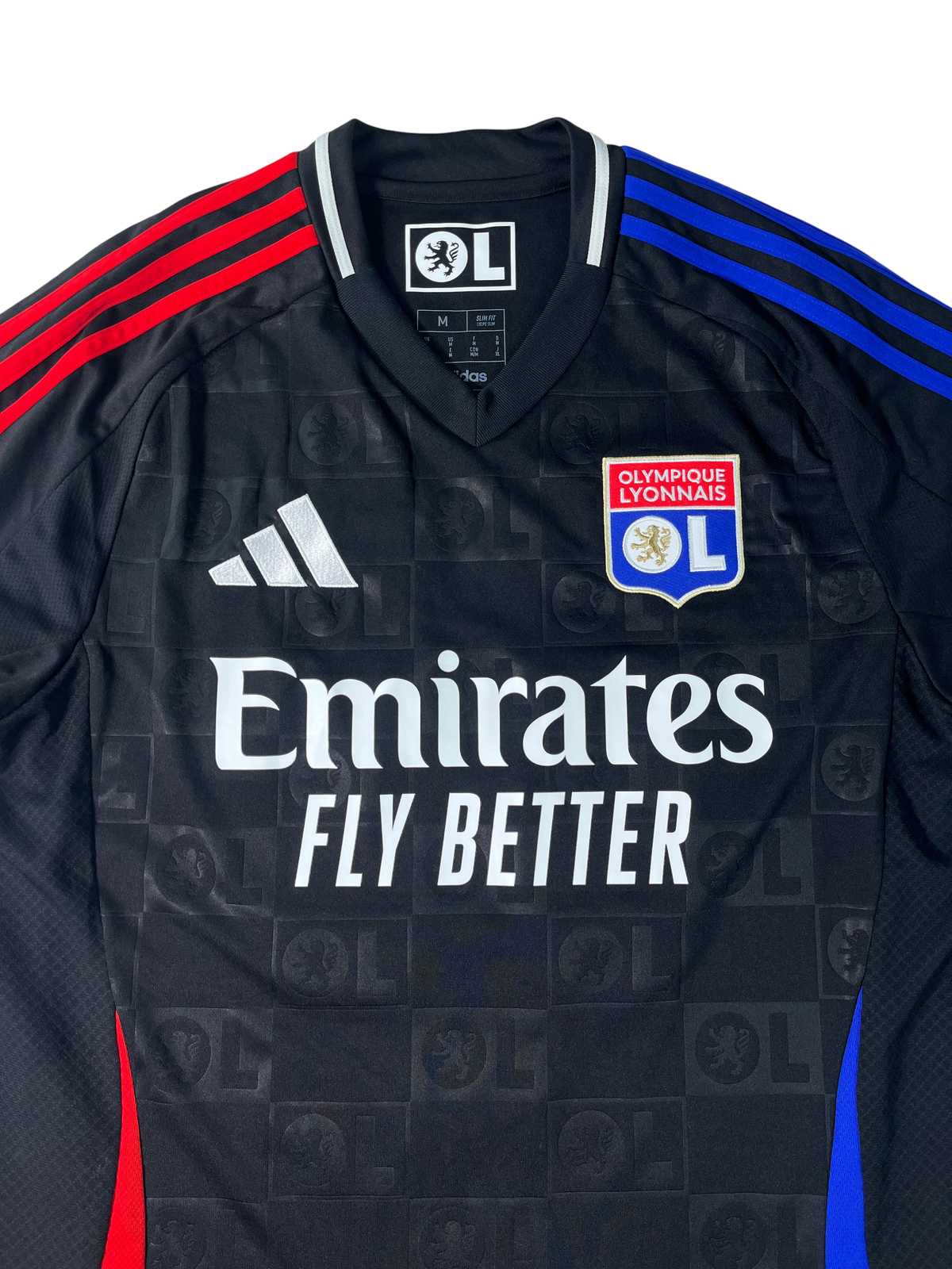 Jersey Olympique Lyon Visita *Europa League* 2024 2025 Georges Mikautadze (M)