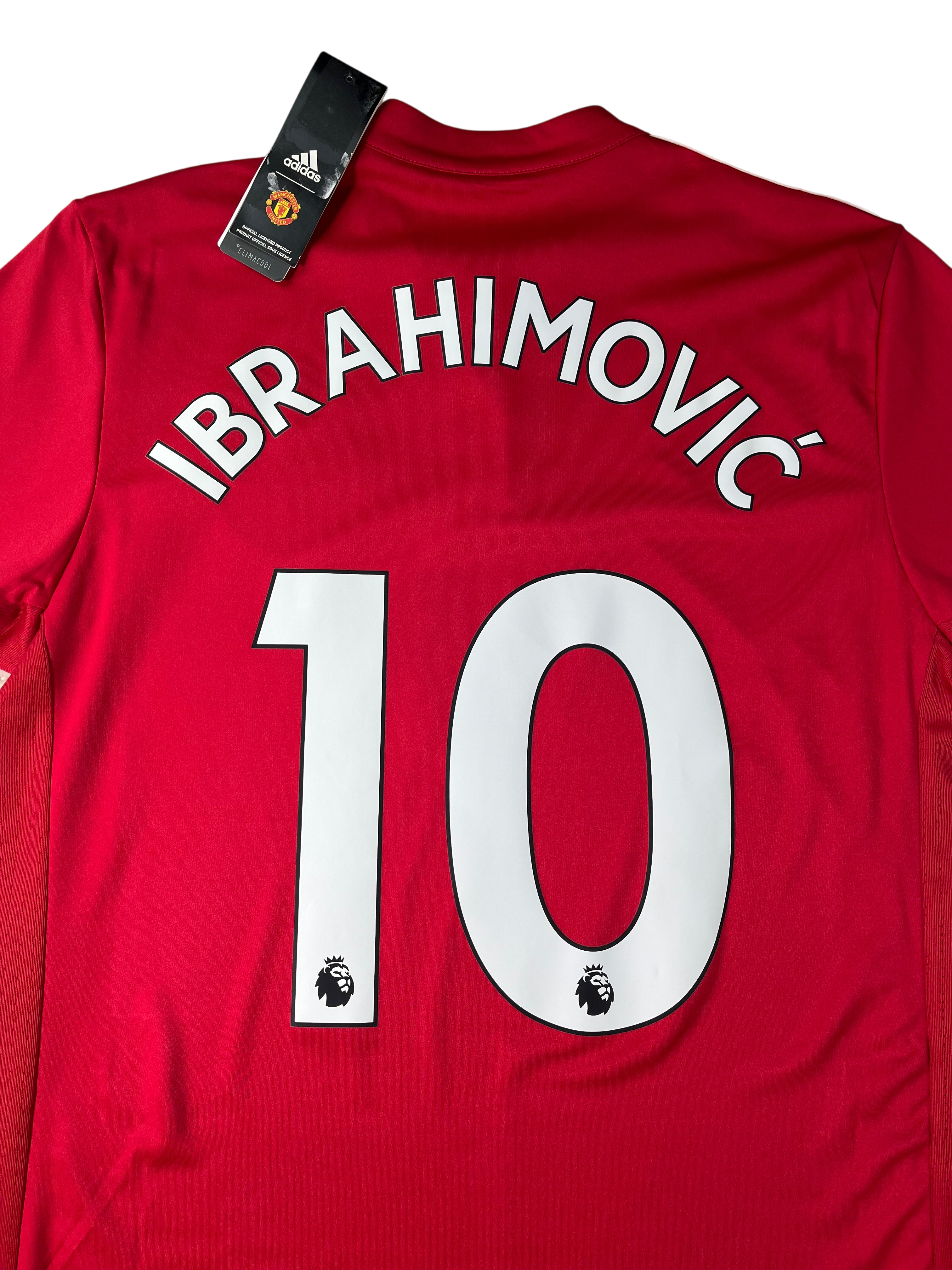 Jersey Manchester United Local 2017 2018 *C/Etiquetas* Zlatan Ibrahimovic (M)